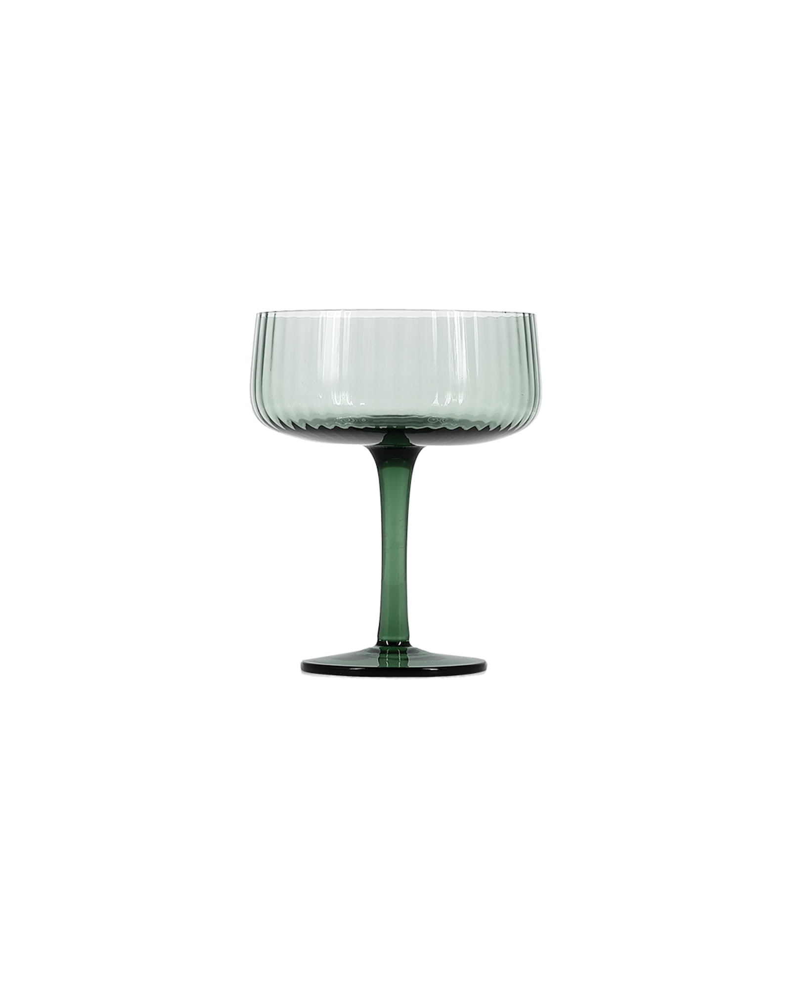 Ray Champagnerglas aus Glas, Coupe Dunkelgrün, 230 ml, Ansicht 1