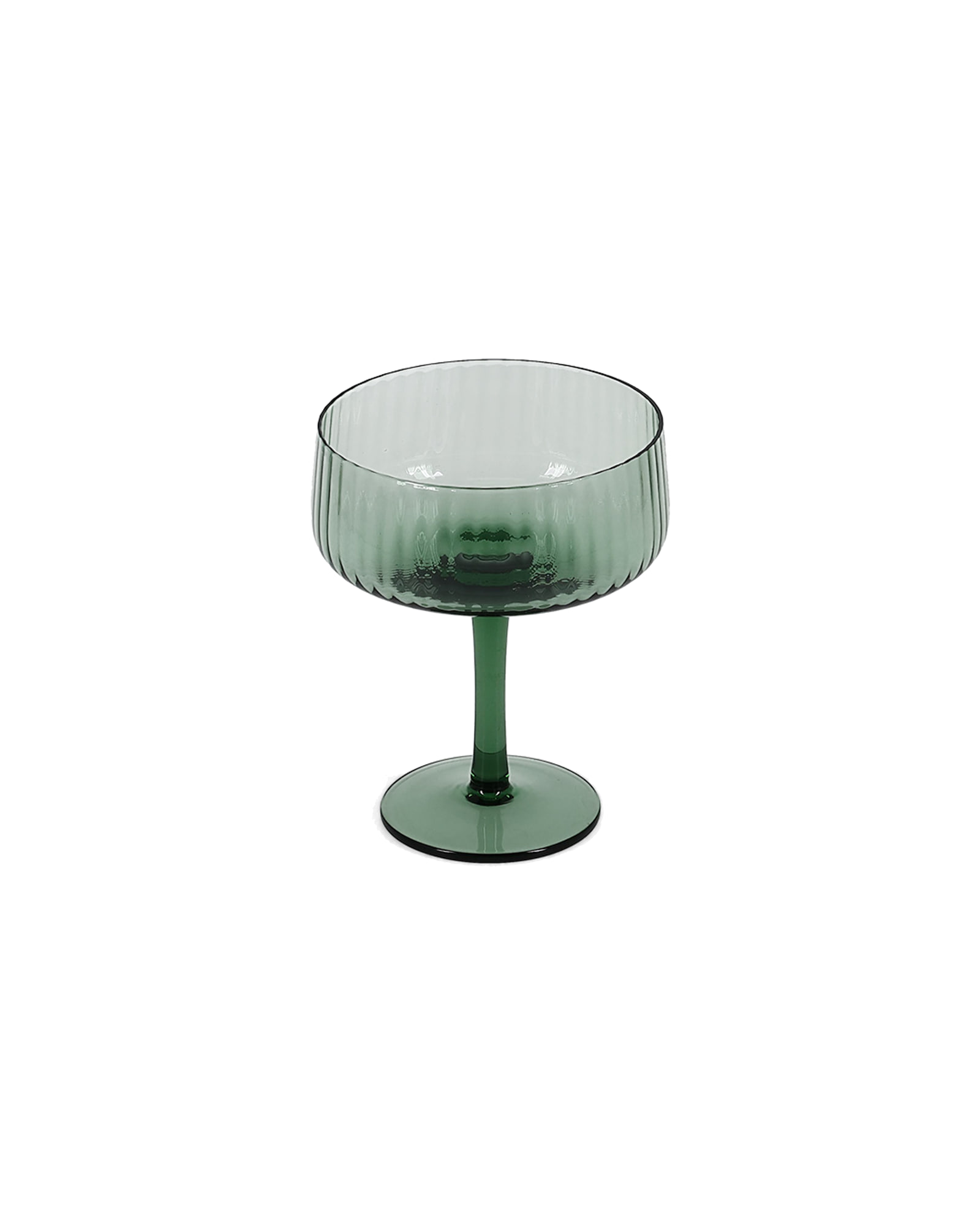 Ray Champagnerglas aus Glas, Coupe Dunkelgrün, 230 ml, Ansicht 2