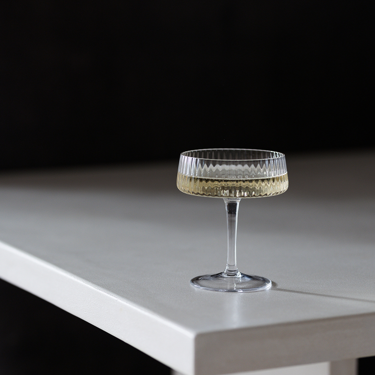 Ray Champagnerglas aus Glas, Coupe, 230 ml, Ansicht 3