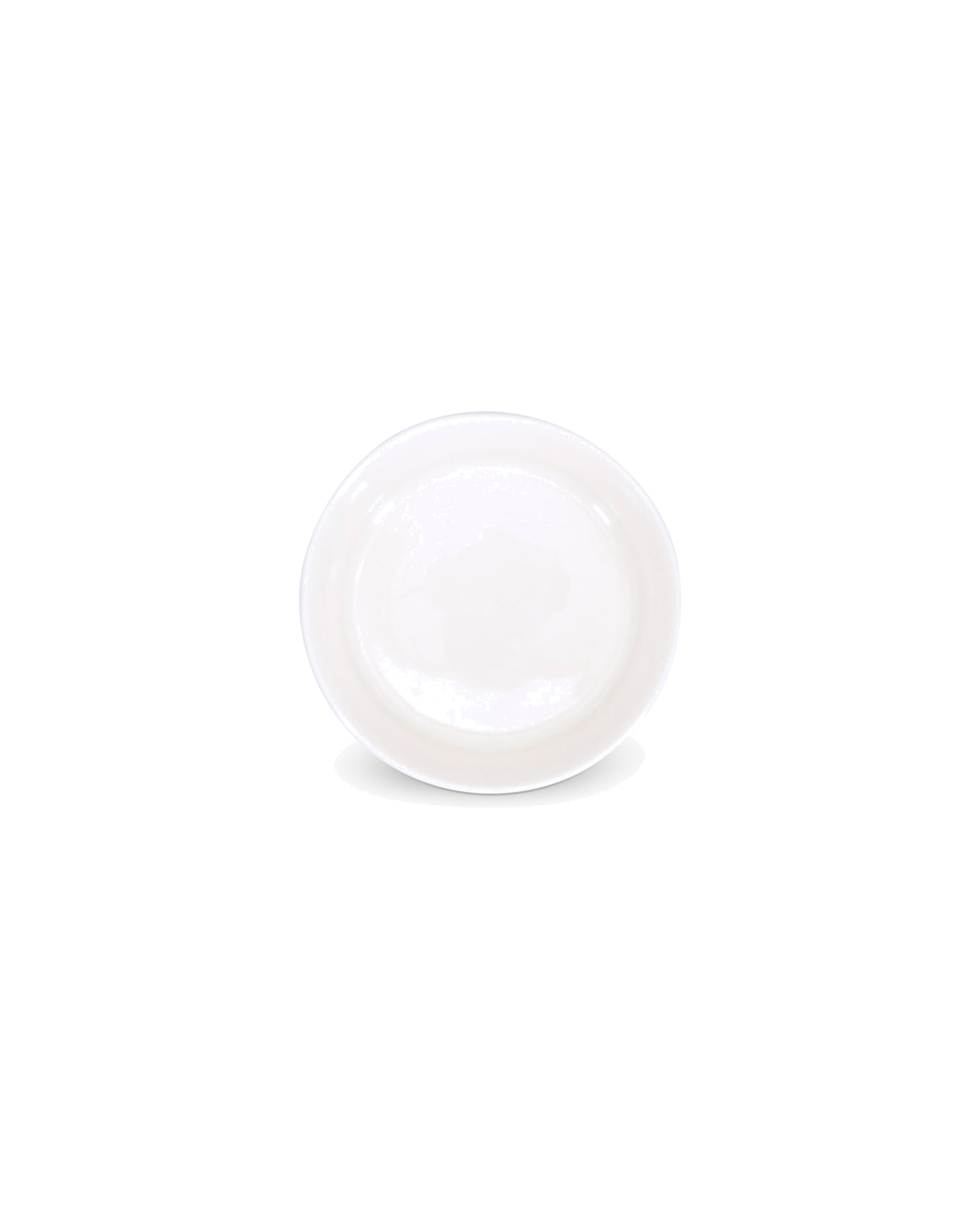 Retro Schale aus Porzellan, Blumendekor Braun, Ø 13 cm, H 5 cm, Ansicht 3