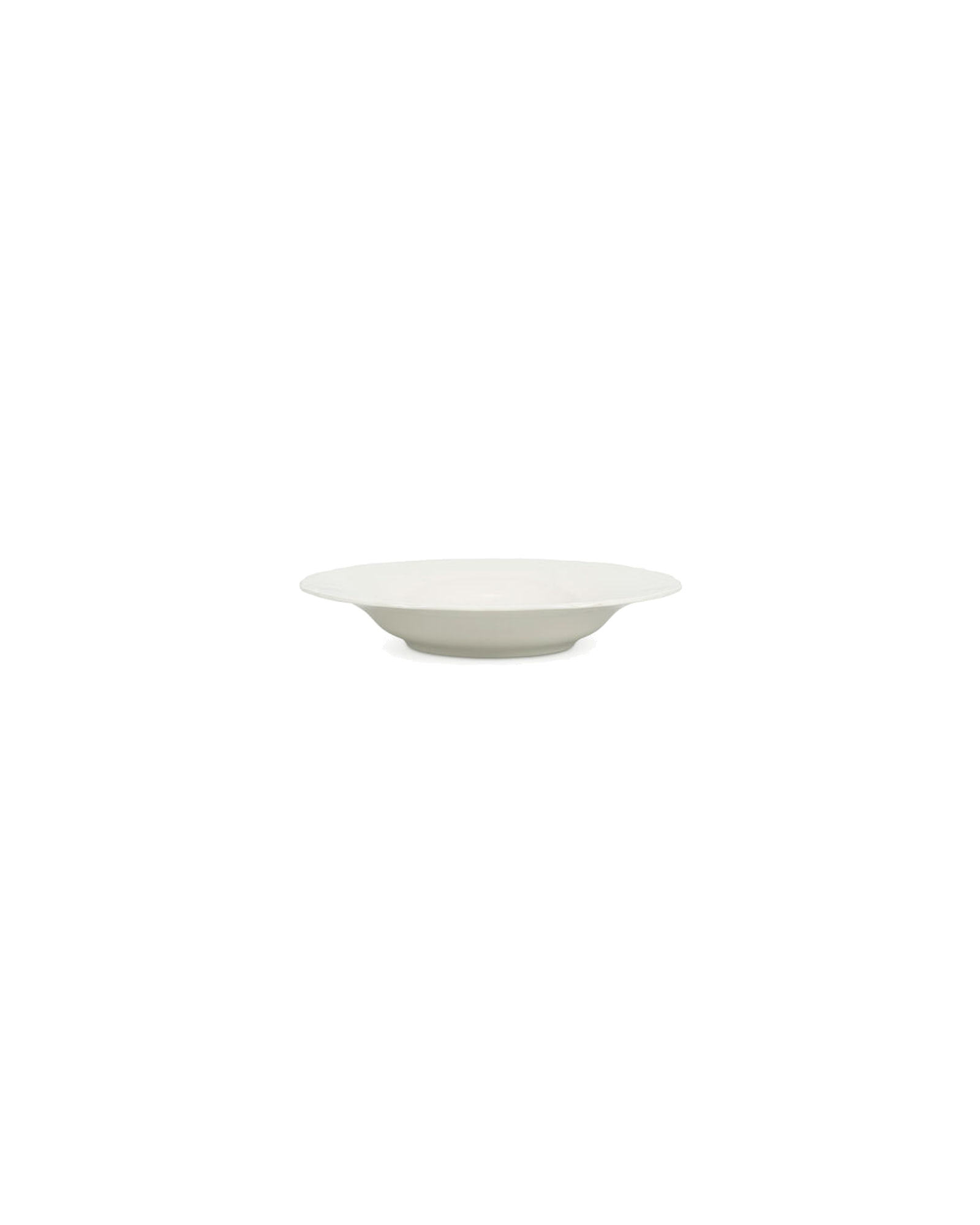 Retro Suppenteller aus Porzellan, Elfenbein, Ø 23,5 cm, H 4 cm, Ansicht 2