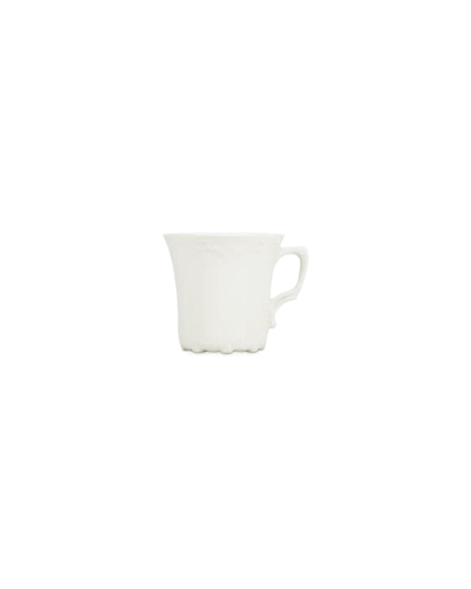 Retro Tasse aus Porzellan, Elfenbein, 200 ml, Ansicht 1