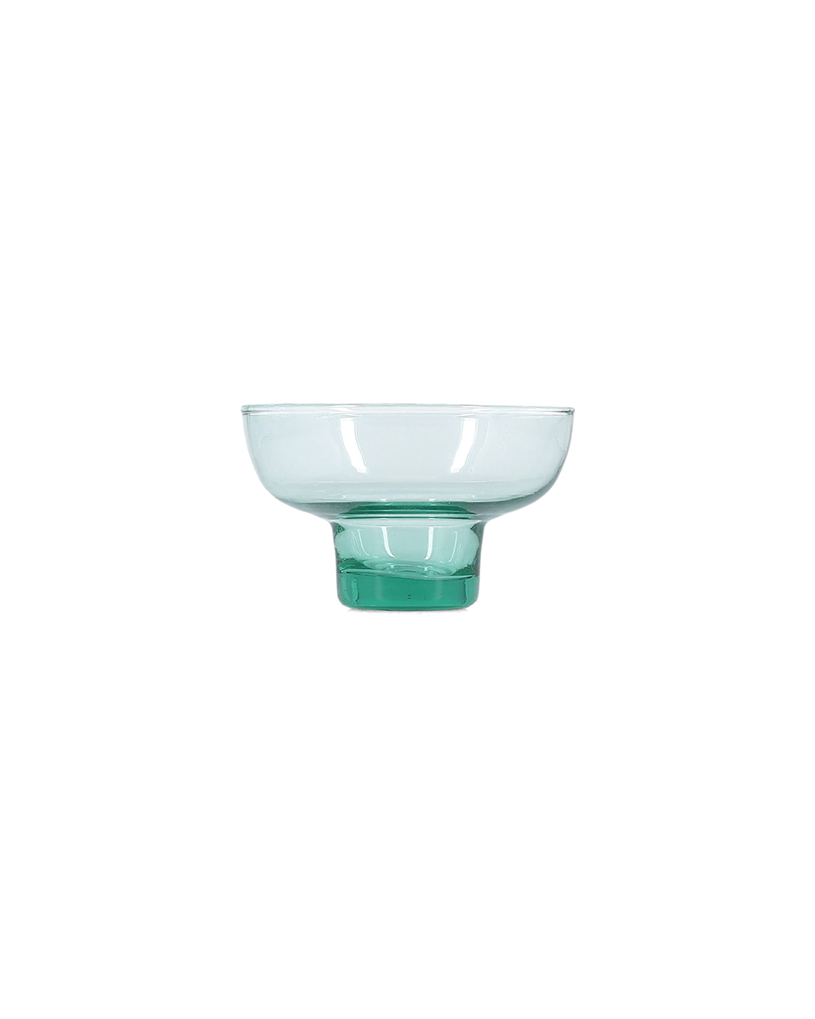 Revera Eisschale aus Glas, Grün, Ø 13,5 cm, H 8 cm, Ansicht 1