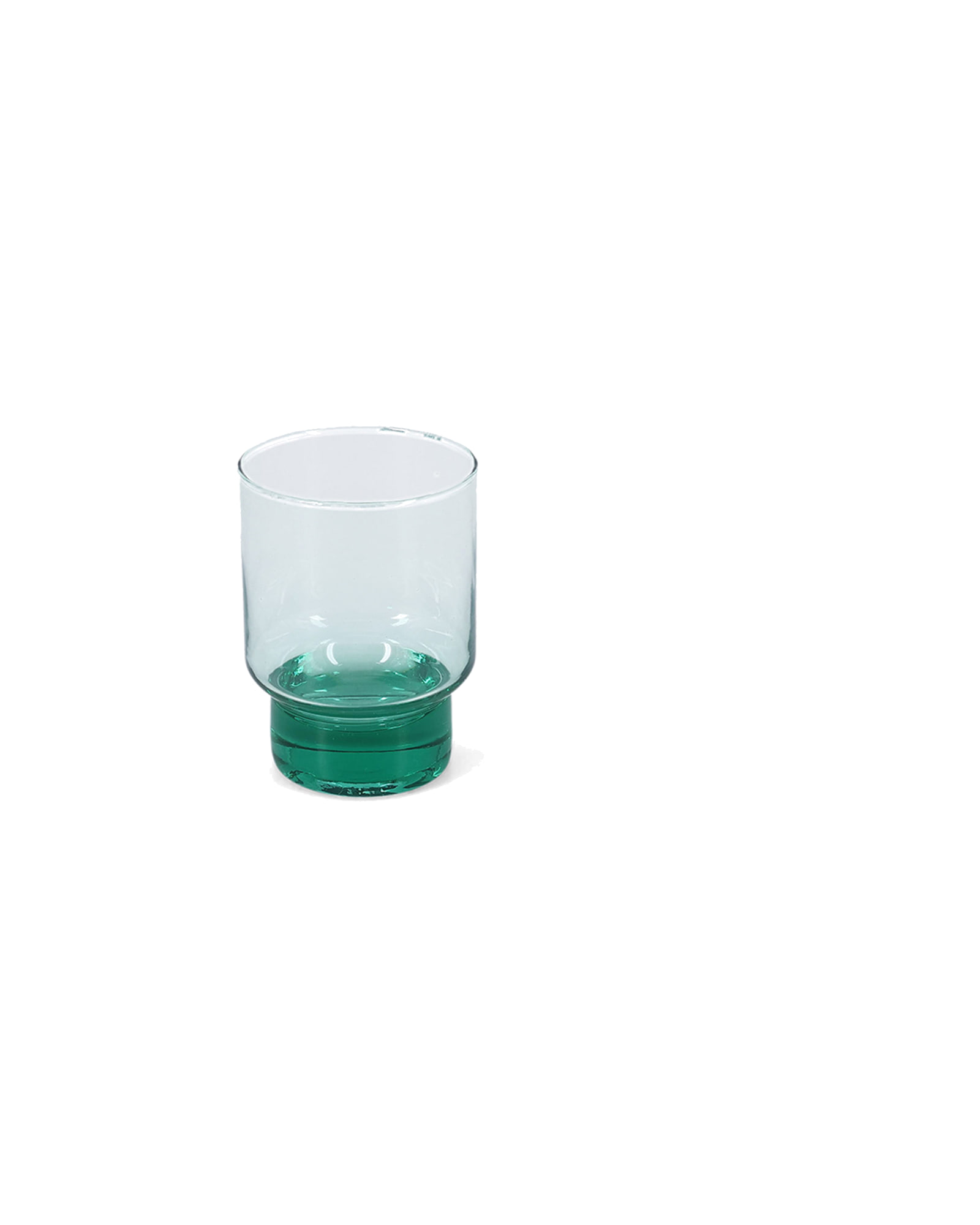 Revera Glas mit handgefertigten Merkmalen, Grün, 370 ml, Ansicht 2