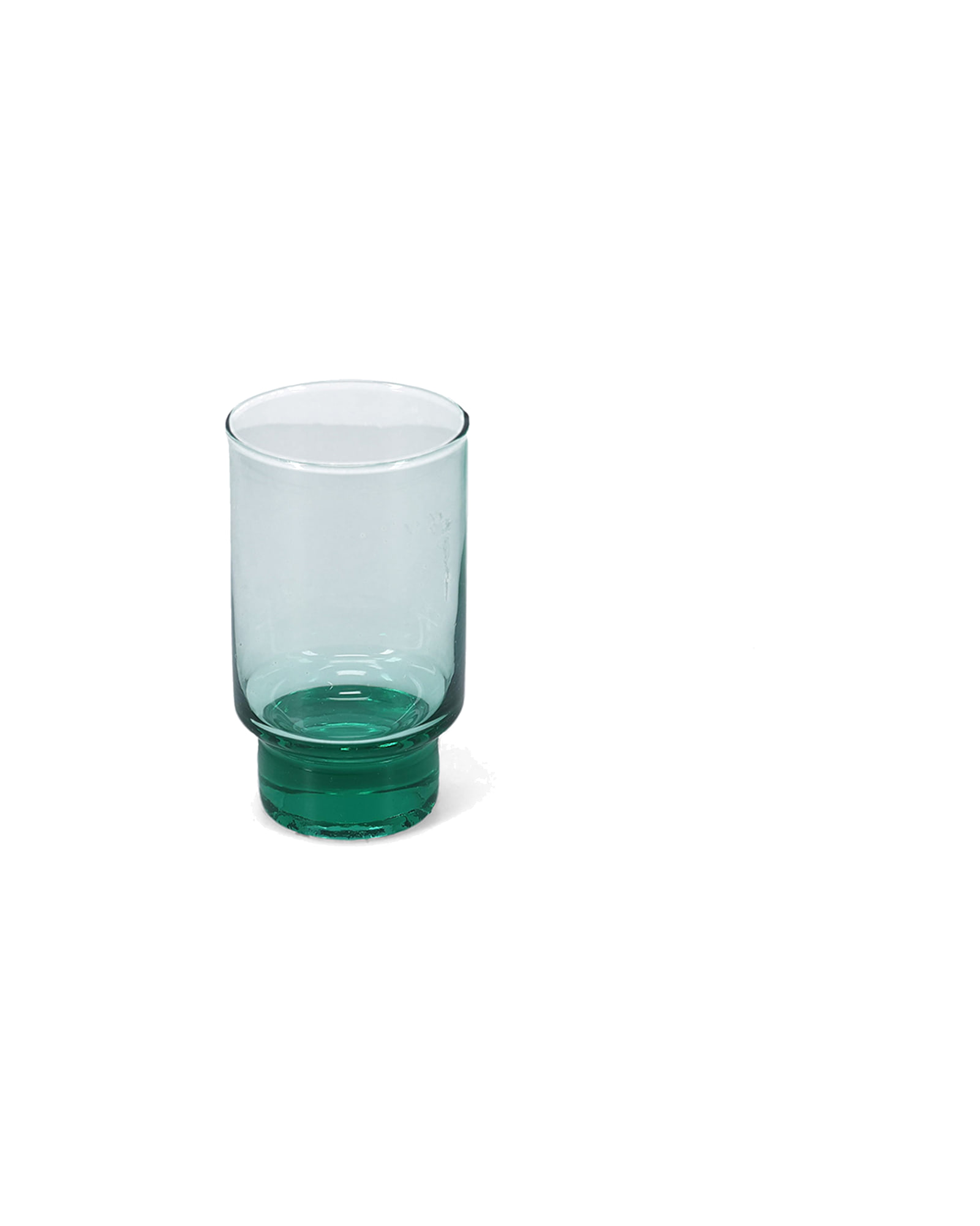 Revera Glas mit handgefertigten Merkmalen, Grün, 500 ml, Ansicht 2