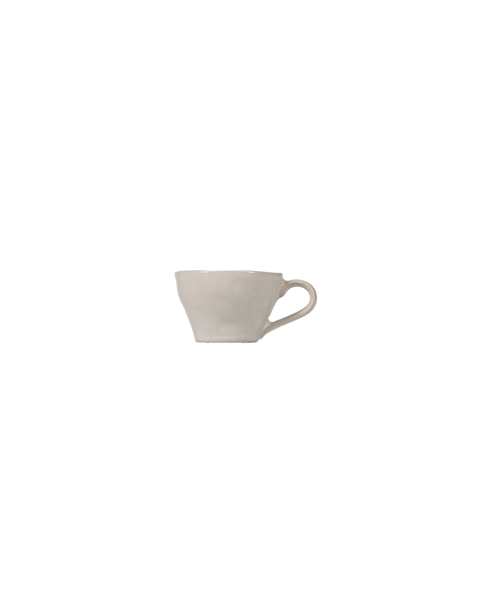 Rocca Mokkatasse aus Steinzeug, Beige, 95 ml, Ansicht 1
