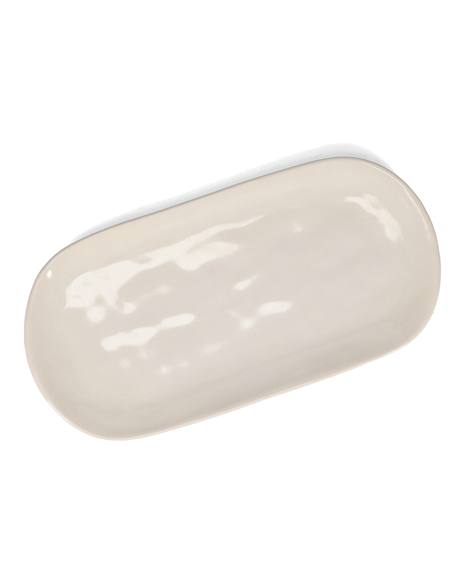 Rocca Servierschale aus Steinzeug, Beige, 36,5 × 18 cm, Ansicht 1