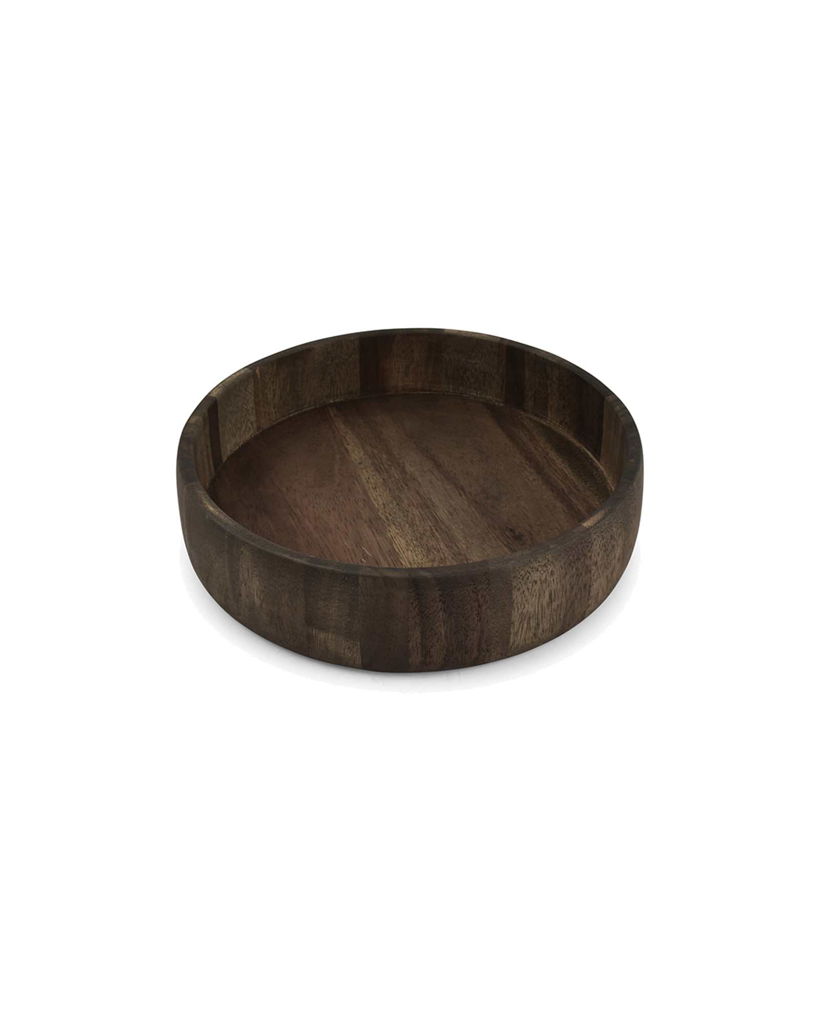 Rural Dekoschale aus Holz, Ø 28 cm, H 6,5 cm, Ansicht 1
