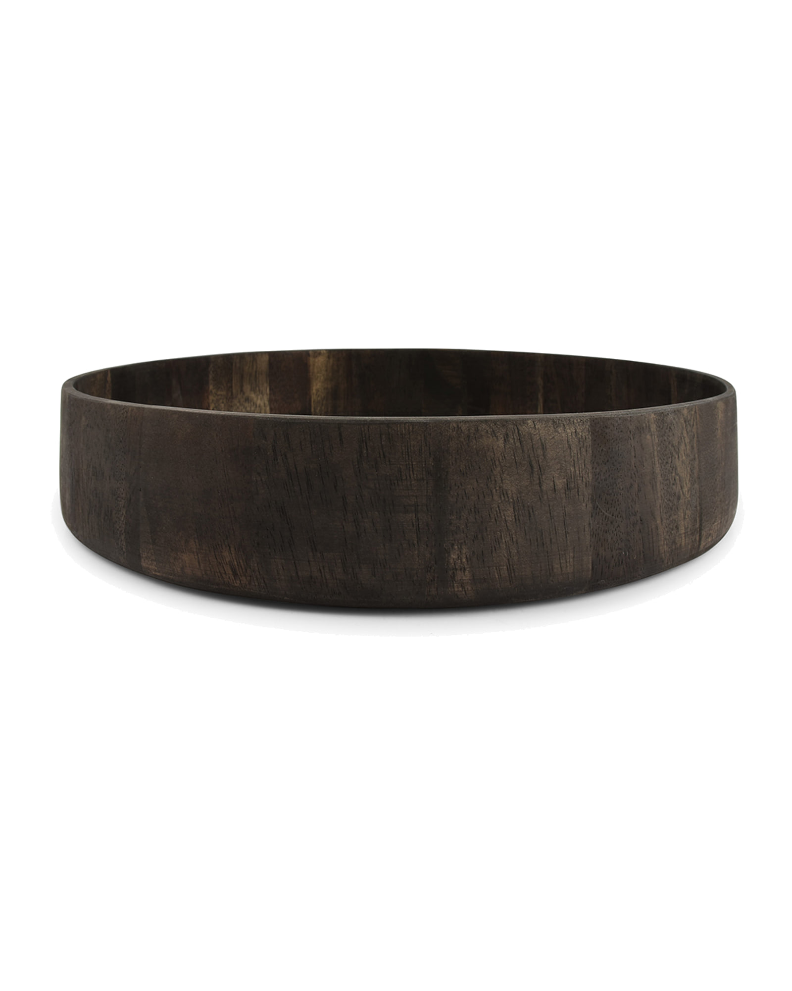 Rural Dekoschale aus Holz, Ø 37 cm, H 7 cm, Ansicht 2