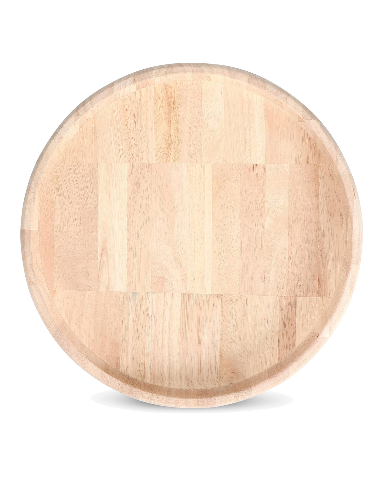 Rural Dekoschale aus Holz, Mangoholz, Ø 37 cm, H 7 cm, Ansicht 2