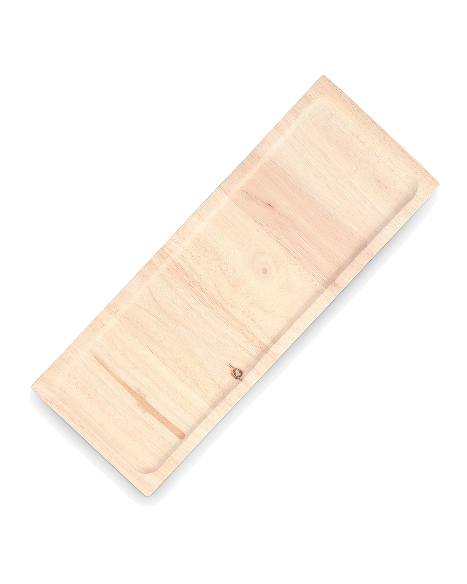 Rural Servierbrett aus Holz, Mangoholz, 40 × 15 cm, Ansicht 1
