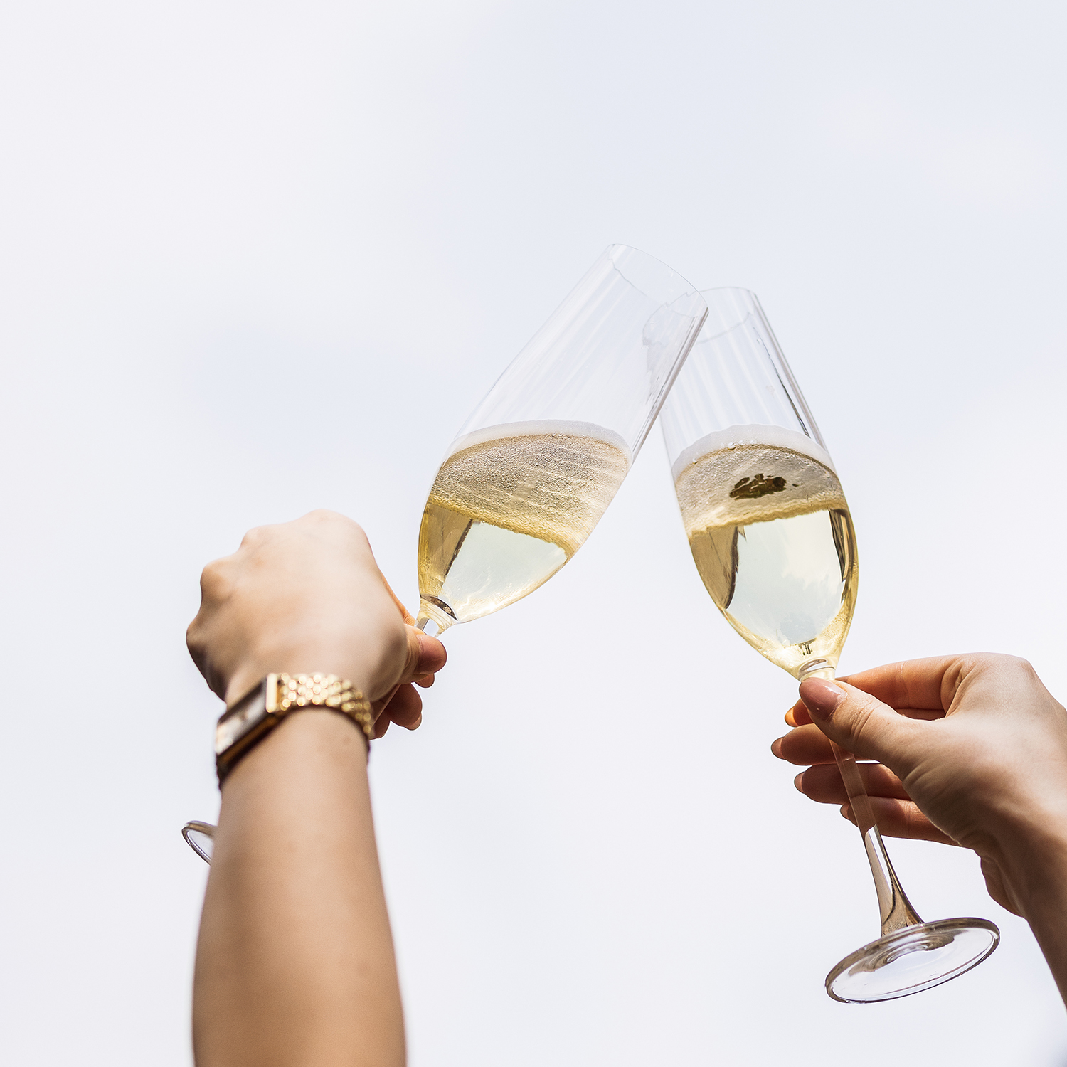 Saga Champagnerglas mit Rippenstruktur, 290 ml, Ansicht 2