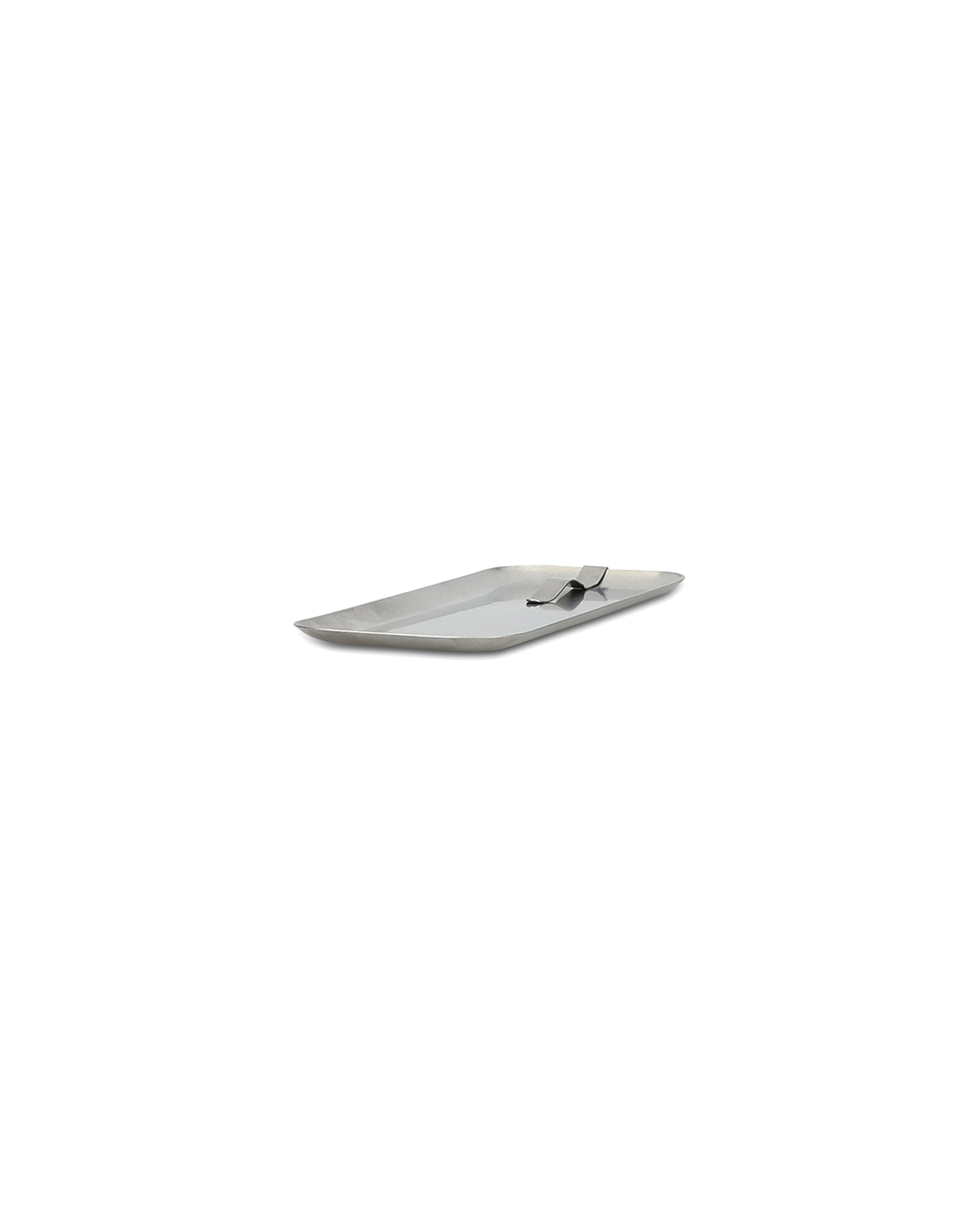 Serve Rechnungshalter aus Edelstahl mit Klammer, mit Klammer Antiksilber, 22,5 × 10 cm, Ansicht 3