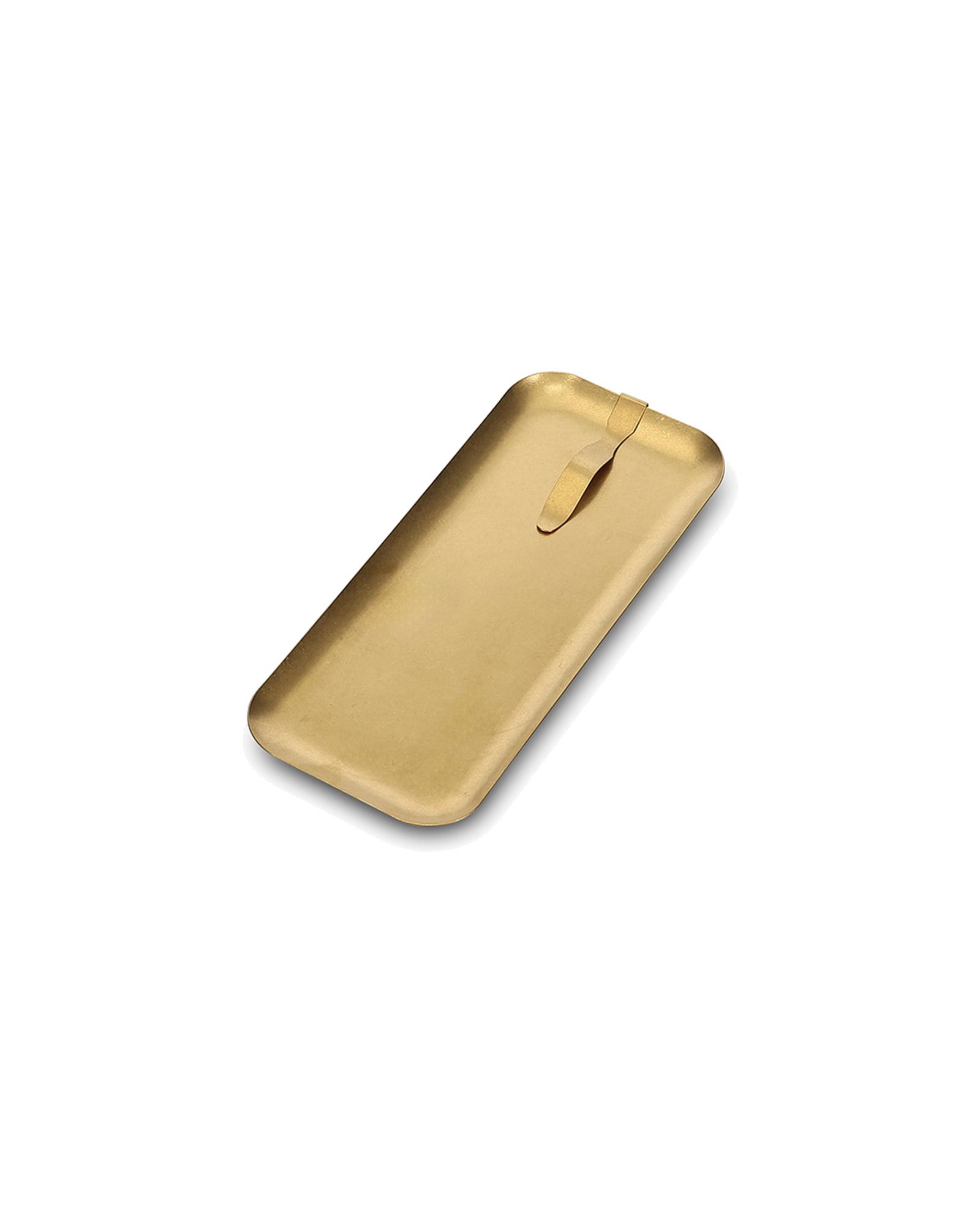 Serve Rechnungshalter aus Edelstahl mit Klammer, mit Klammer Antikgold, 22,5 × 10 cm, Ansicht 2