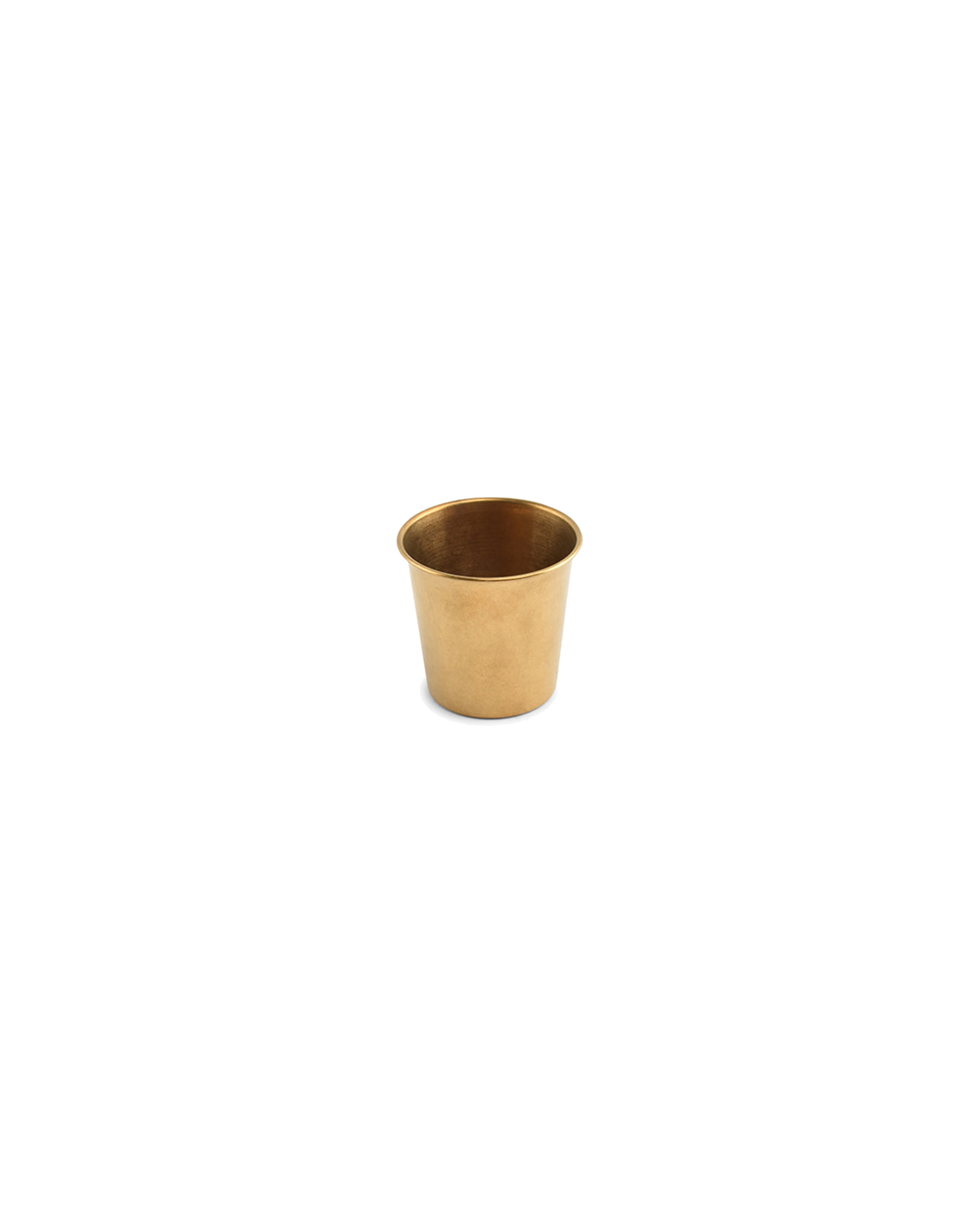 Serve Schale/Becher aus Edelstahl, Antikgold, 180 ml, Ansicht 2