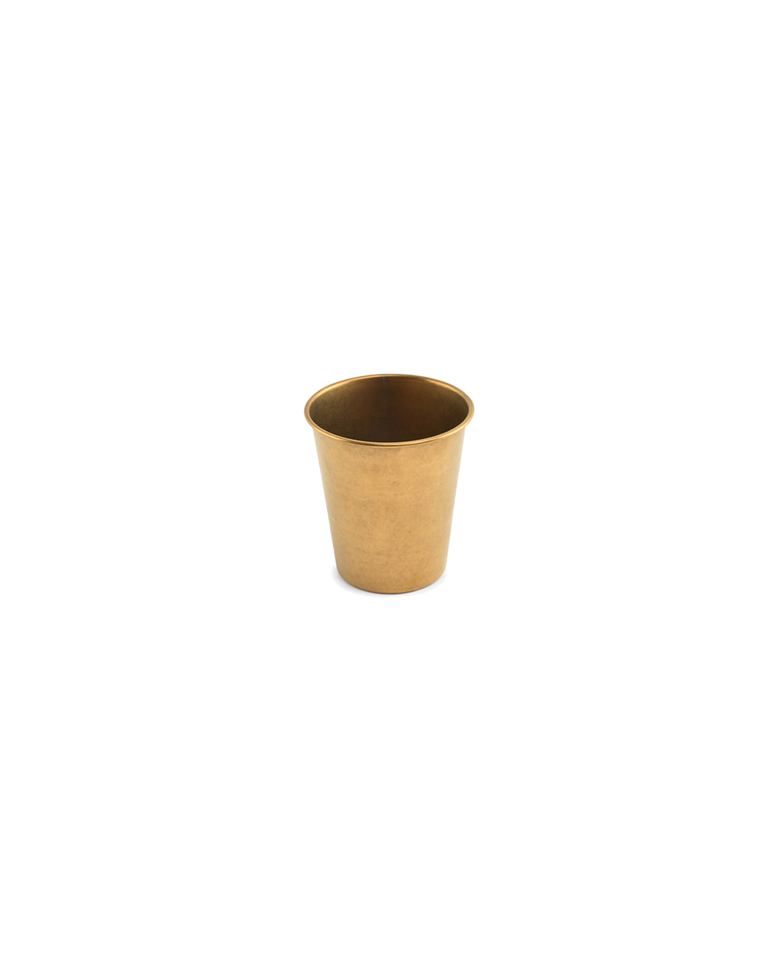 Serve Schale/Becher aus Edelstahl, Antikgold, 300 ml, Ansicht 2