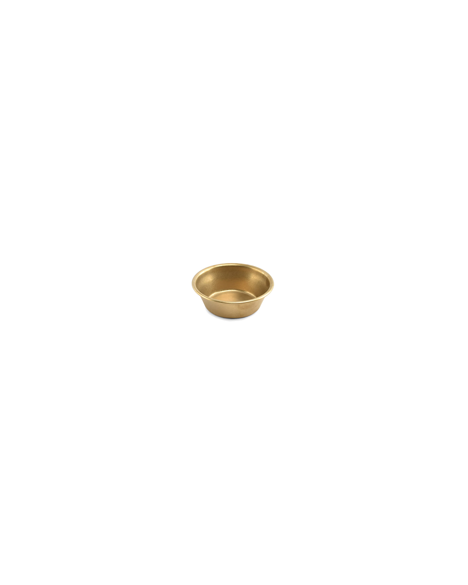 Serve Schale aus Edelstahl, Antikgold, Ø 7 cm, H 2,5 cm, Ansicht 2