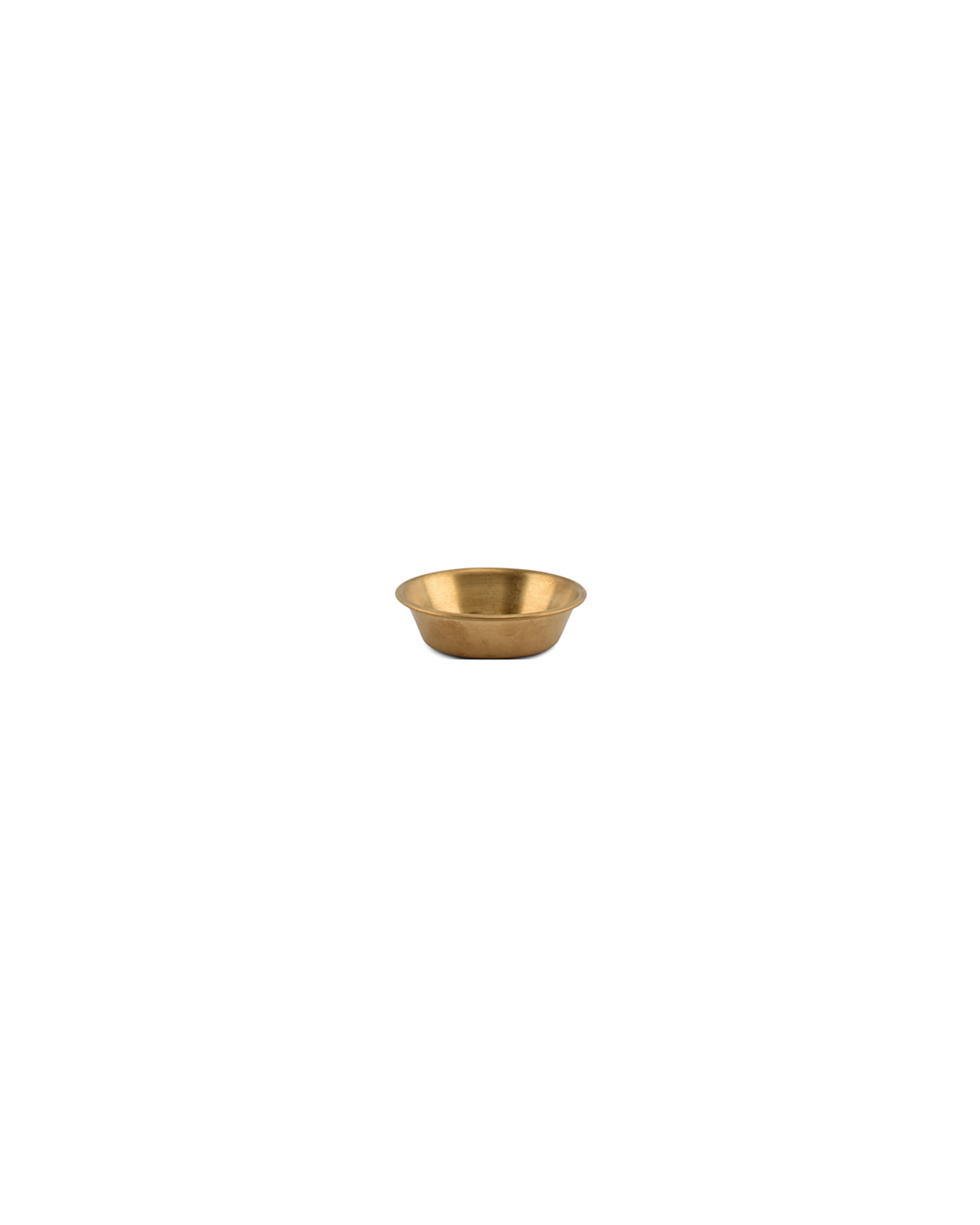 Serve Schale aus Edelstahl, Antikgold, Ø 8,5 cm, H 2,5 cm, Ansicht 1