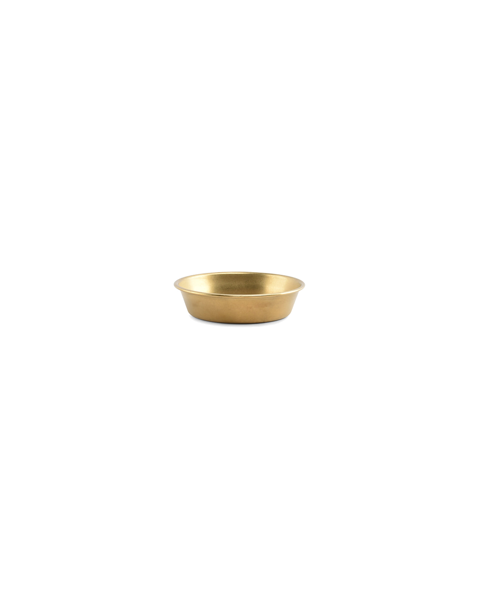 Serve Schale aus Edelstahl, Antikgold, Ø 10,5 cm, H 2,5 cm, Ansicht 1