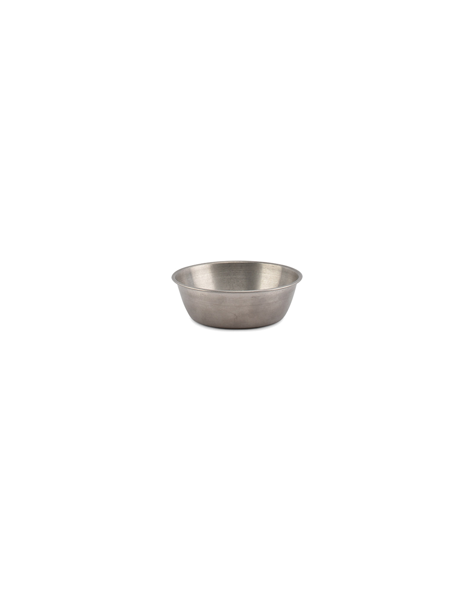 Serve Schale aus Edelstahl, Antiksilber, Ø 12 cm, H 4 cm