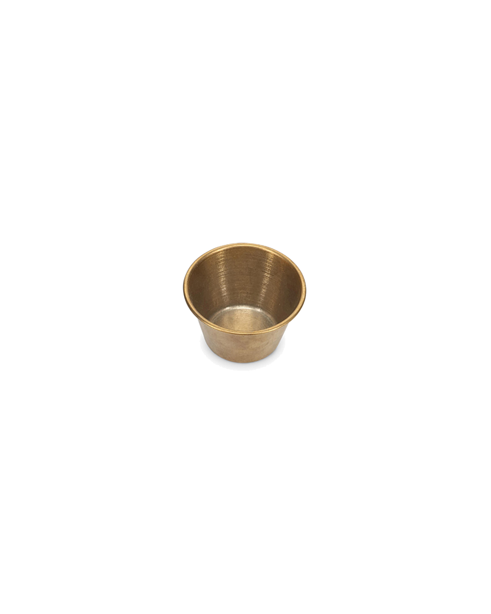 Serve Schale aus Edelstahl, Antikgold, 110 ml, Ø 7 cm, H 4,5 cm, Ansicht 2
