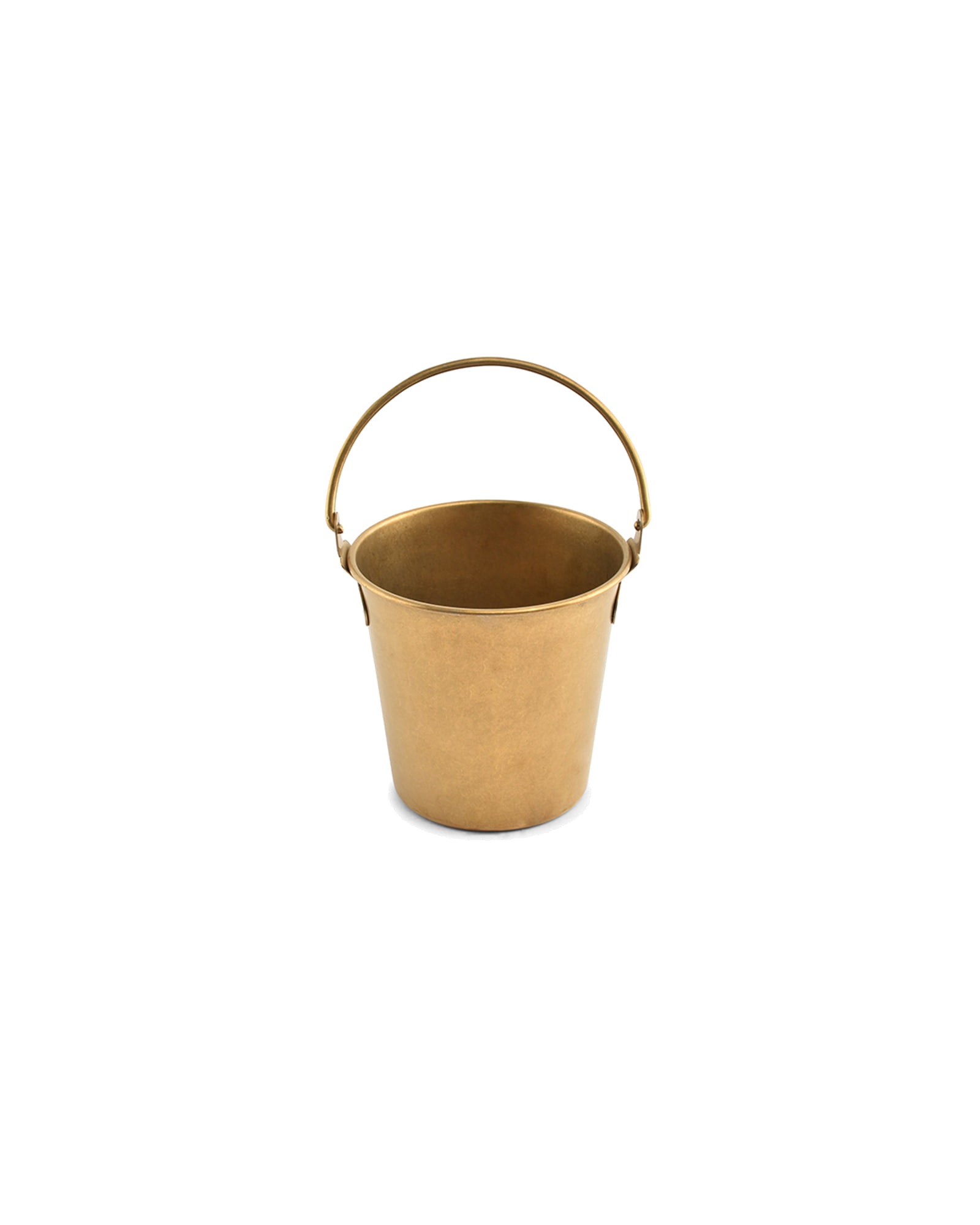Serve Servierkübel aus Edelstahl, Antikgold, Ø 10,5 cm, H 10,5 cm, Ansicht 1