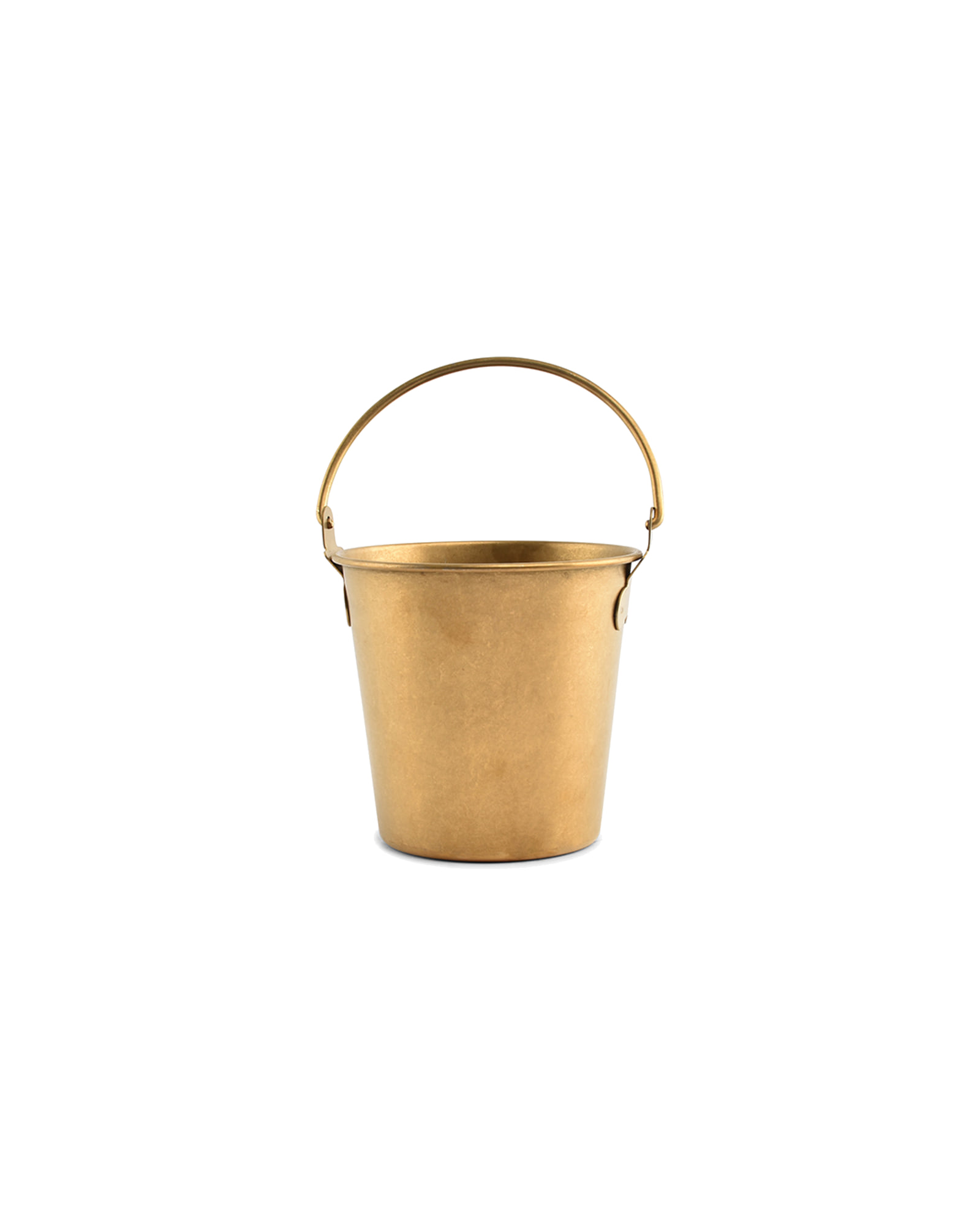 Serve Servierkübel aus Edelstahl, Antikgold, Ø 10,5 cm, H 10,5 cm, Ansicht 2