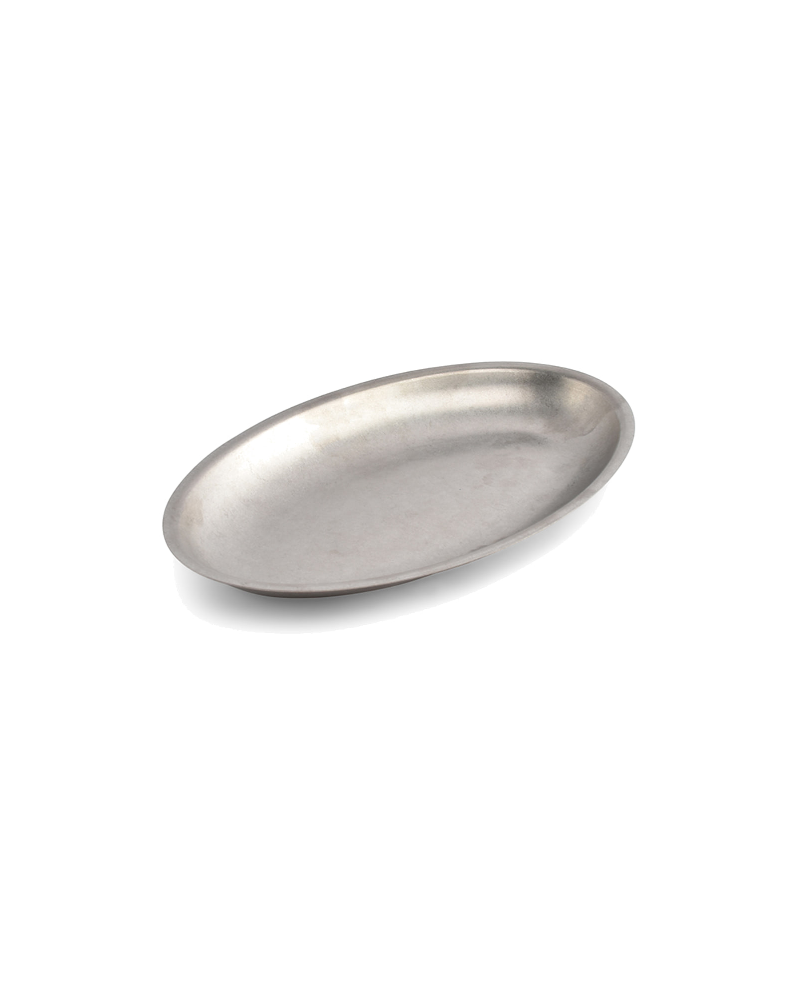 Serve Servierschale aus Edelstahl, Antiksilber, 30 × 18,5 cm, H 2,5 cm, Ansicht 3