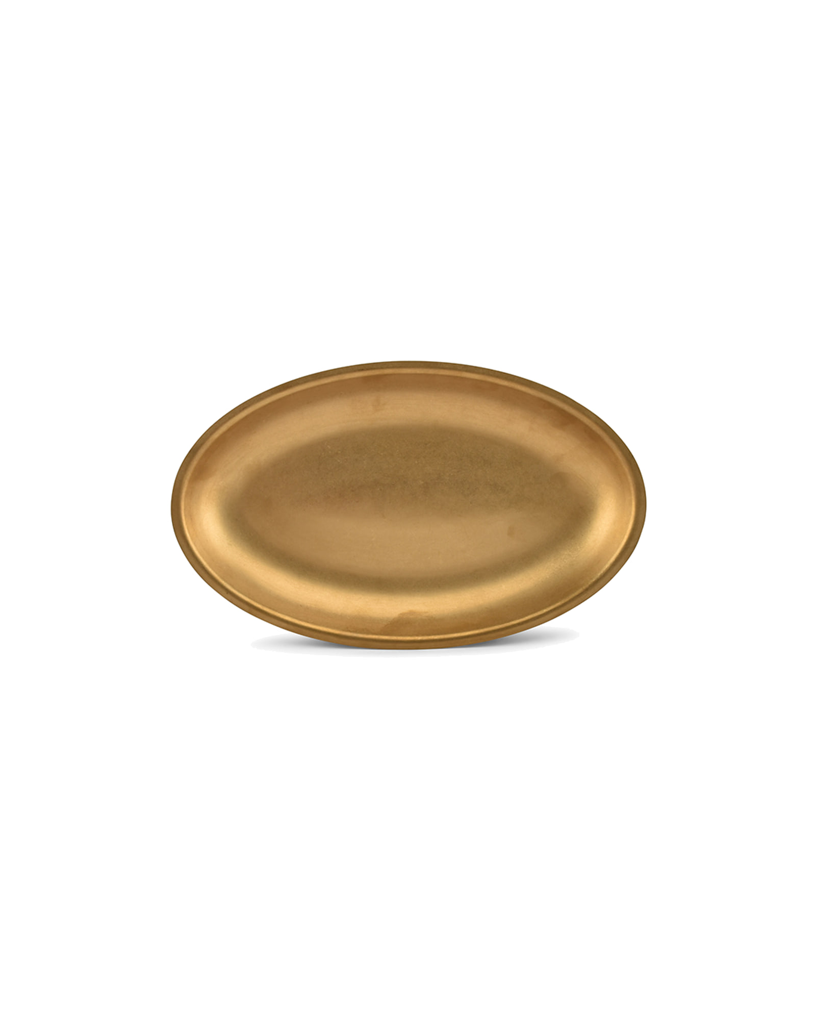 Serve Servierschale aus Edelstahl, Antikgold, 30 × 18,5 cm, H 2,5 cm, Ansicht 2