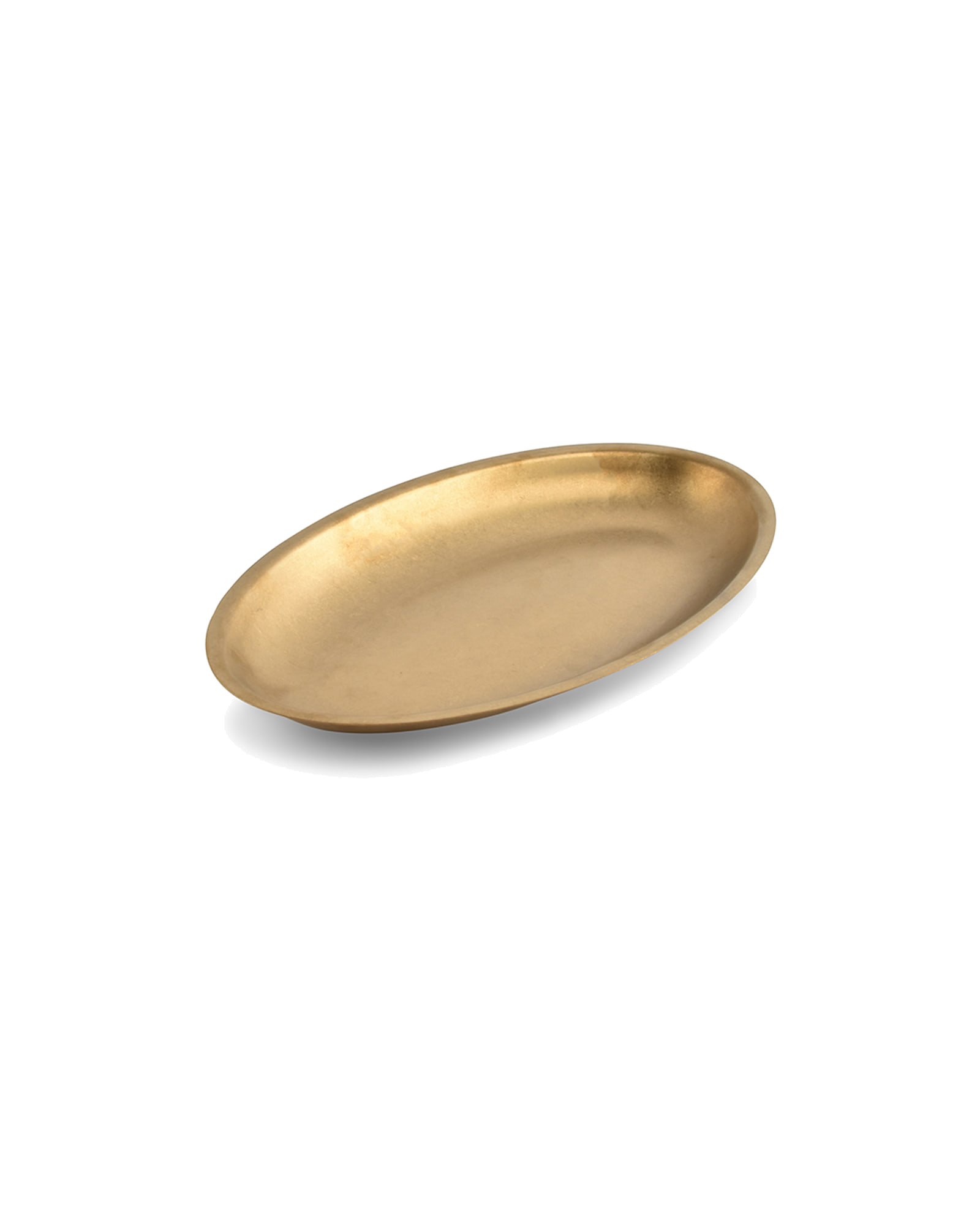 Serve Servierschale aus Edelstahl, Antikgold, 30 × 18,5 cm, H 2,5 cm, Ansicht 3