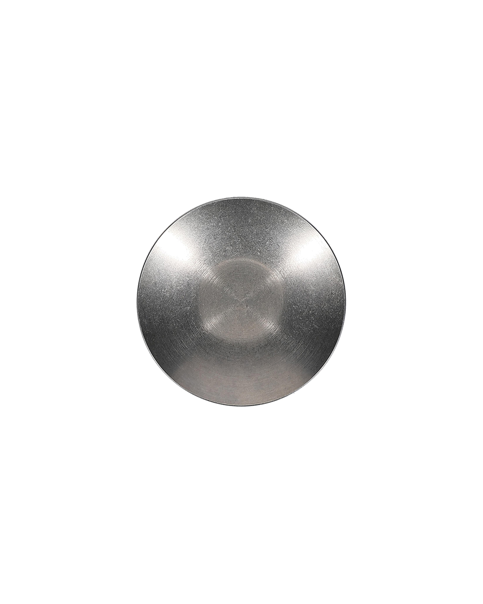 Serve Servierschale aus Edelstahl, Antiksilber, Ø 14 cm, H 2 cm, Ansicht 2