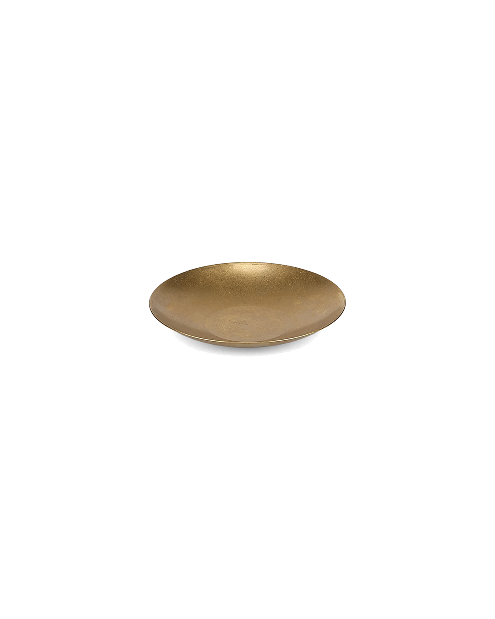Serve Servierschale aus Edelstahl, Antikgold, Ø 14 cm, H 2 cm, Ansicht 1