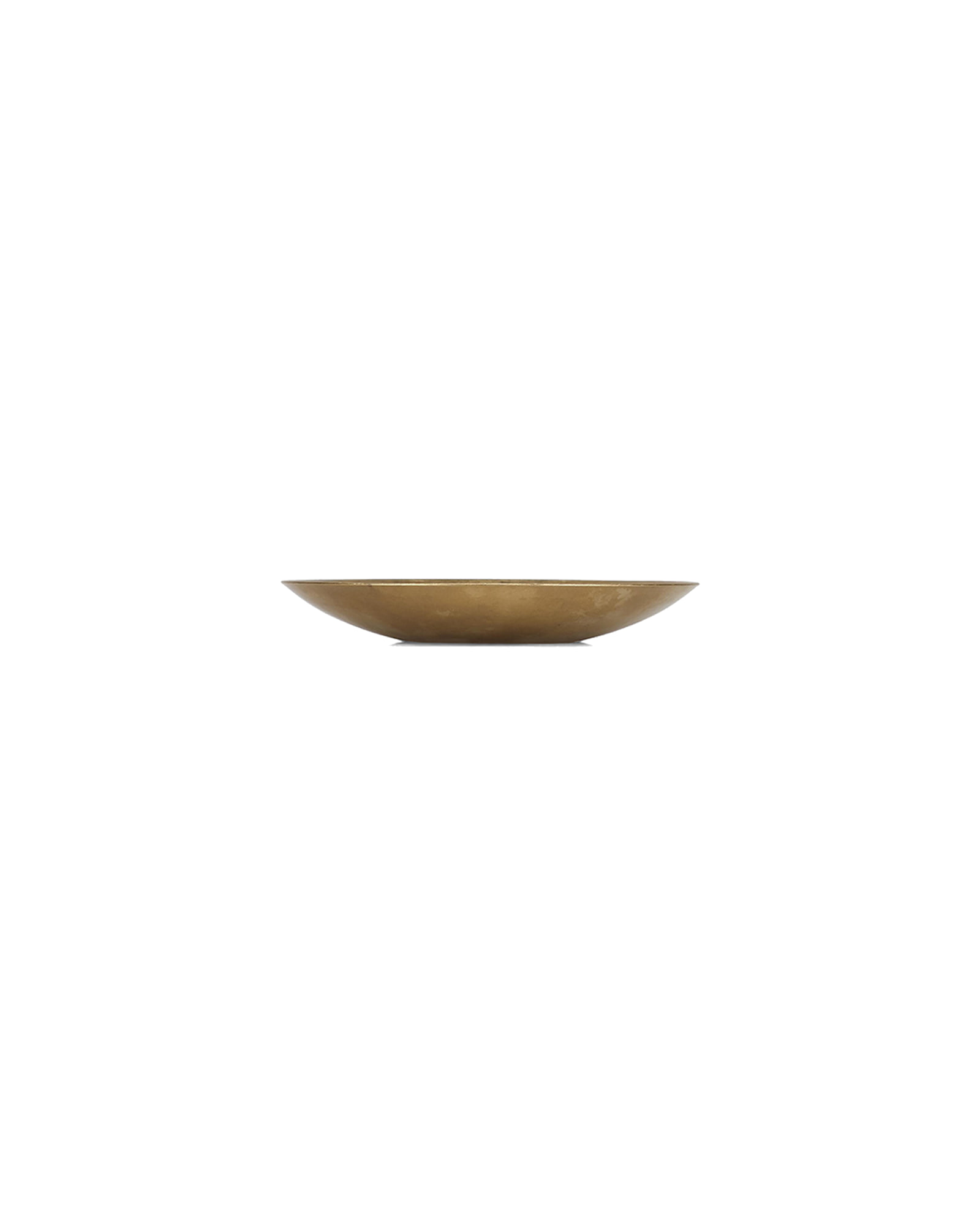 Serve Servierschale aus Edelstahl, Antikgold, Ø 14 cm, H 2 cm, Ansicht 3