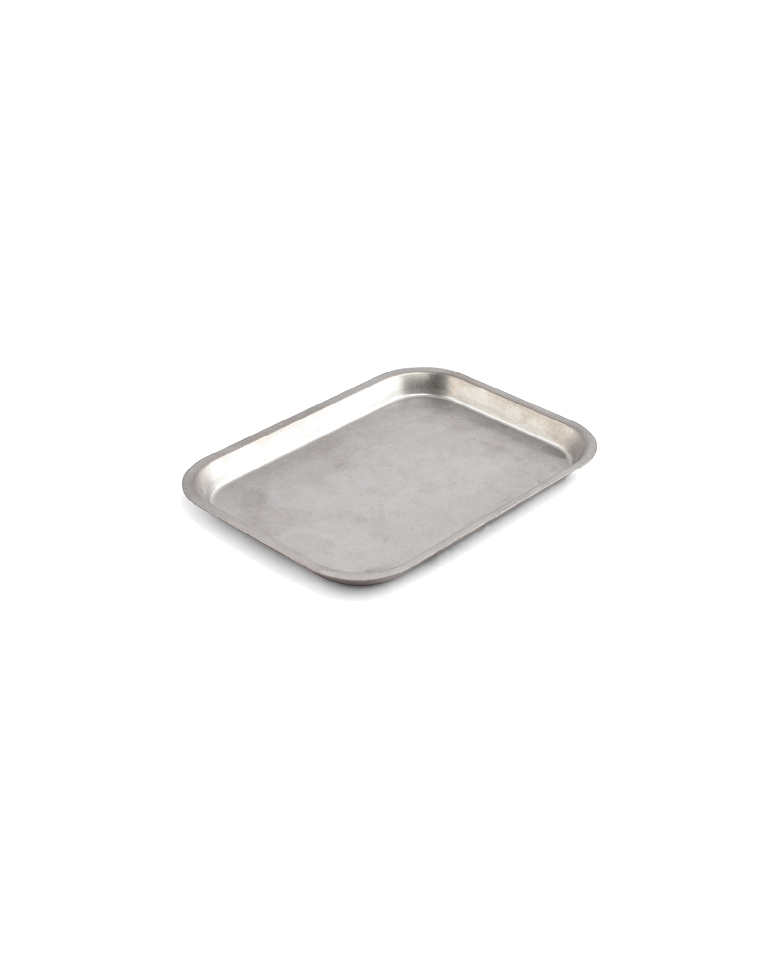 Serve Serviertablett aus Edelstahl, Antiksilber, 19 × 14 cm, H 1,5 cm, Ansicht 3
