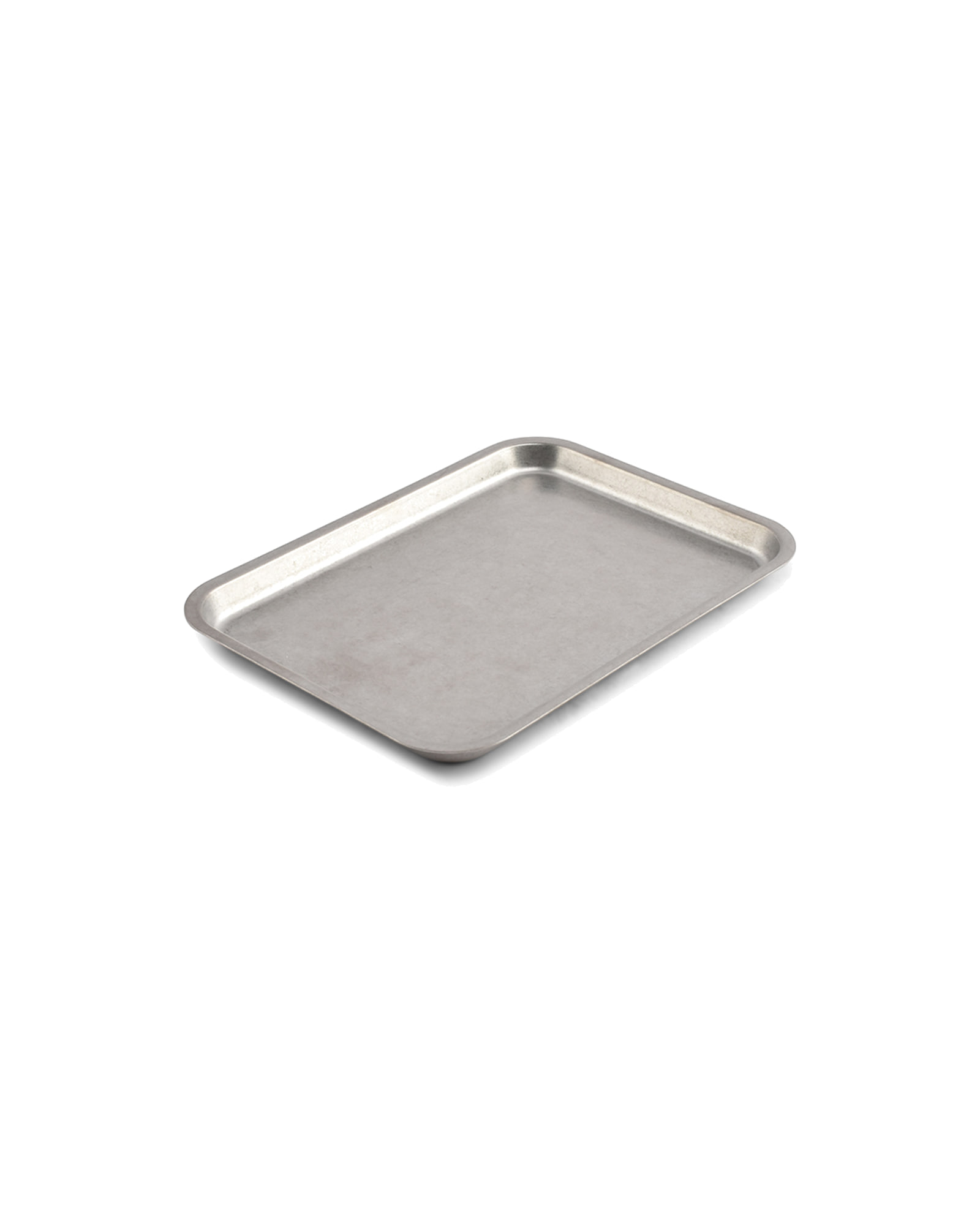 Serve Serviertablett aus Edelstahl, Antiksilber, 22 × 16 cm, H 1,5 cm, Ansicht 3