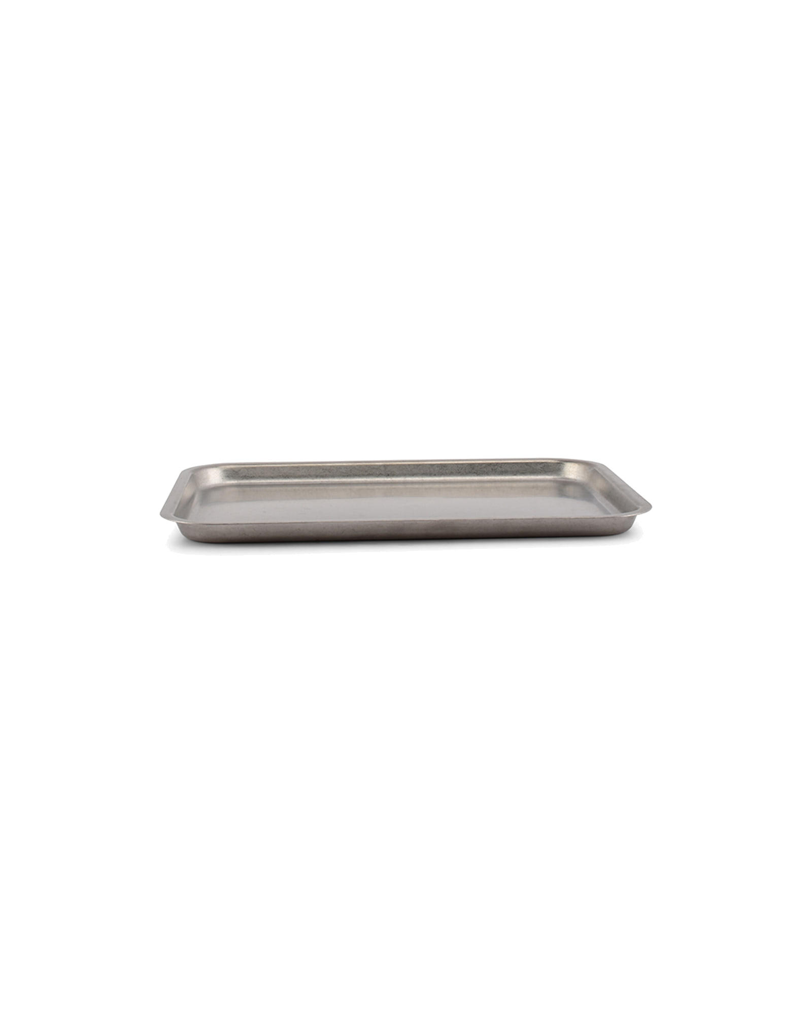 Serve Serviertablett aus Edelstahl, Antiksilber, 25 × 18,5 cm, H 1,5 cm, Ansicht 1