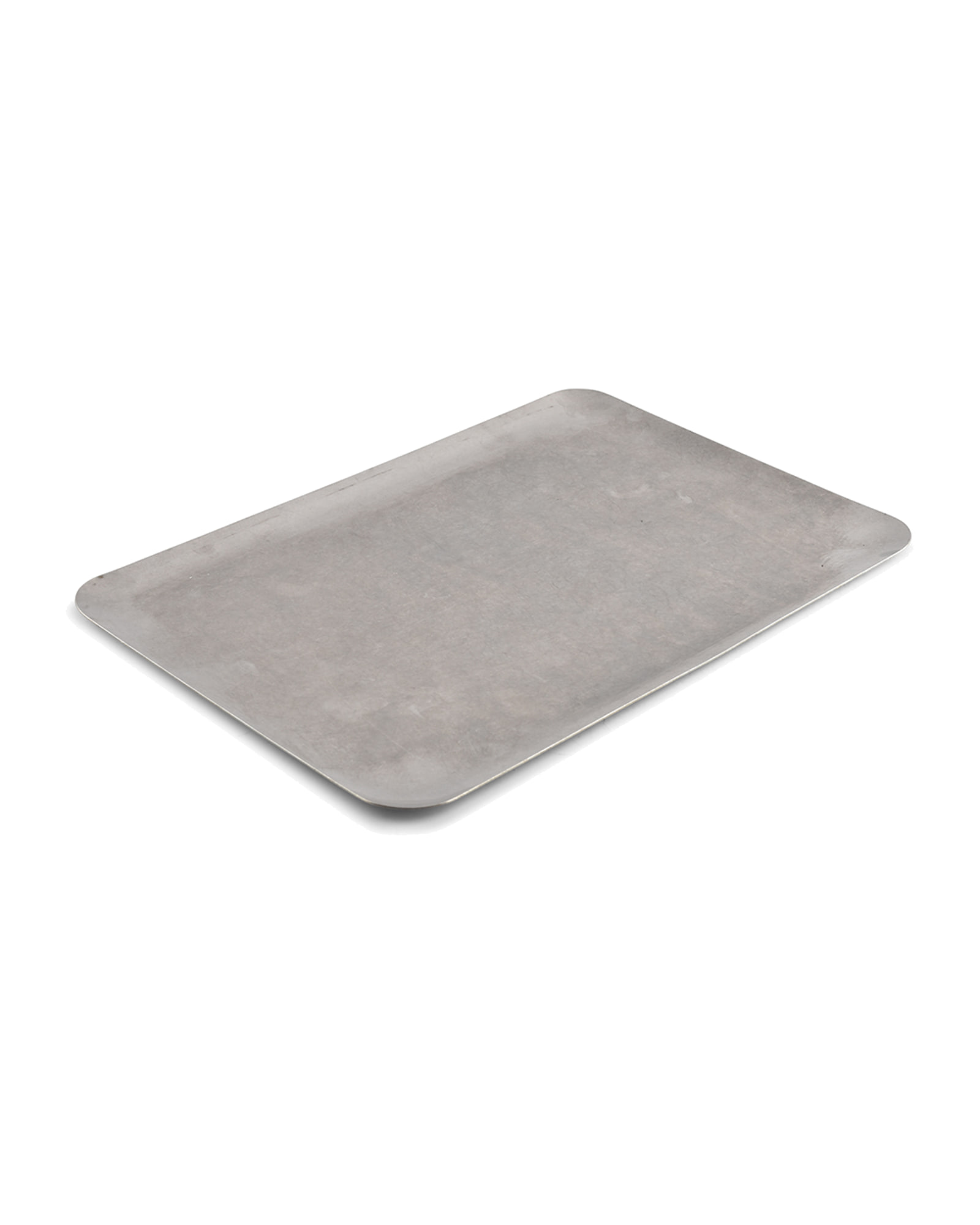 Serve Serviertablett aus Edelstahl, Antiksilber, 30 × 20 cm, Ansicht 3