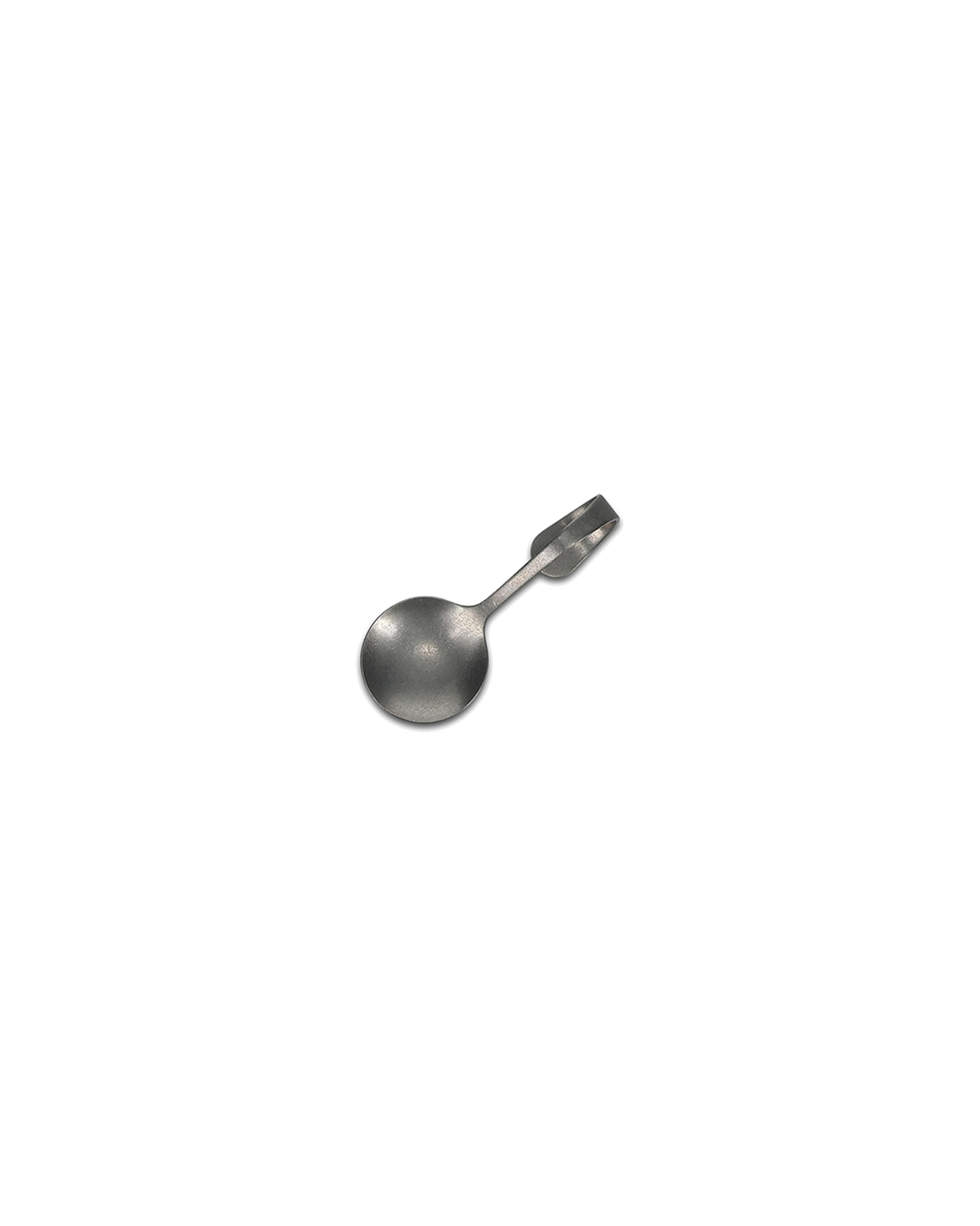 Serve Snacklöffel aus Edelstahl, Antiksilber, Ansicht 2