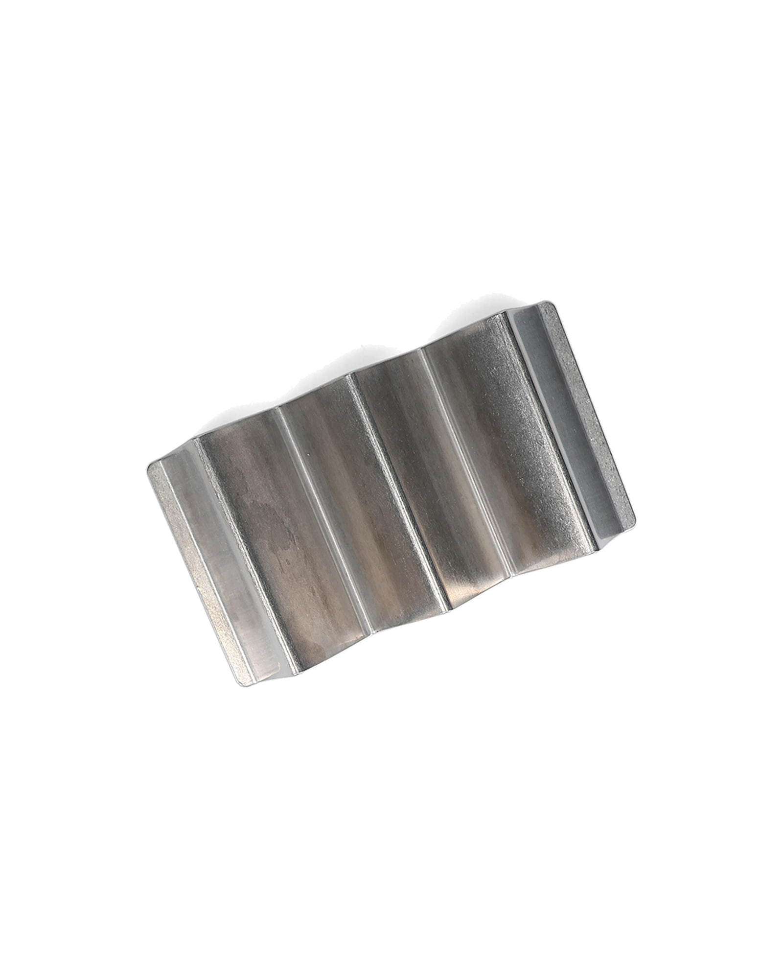 Serve Tacohalter aus Edelstahl, Antiksilber, 19 × 10 cm, H 6 cm, 3 Fächer, Ansicht 3