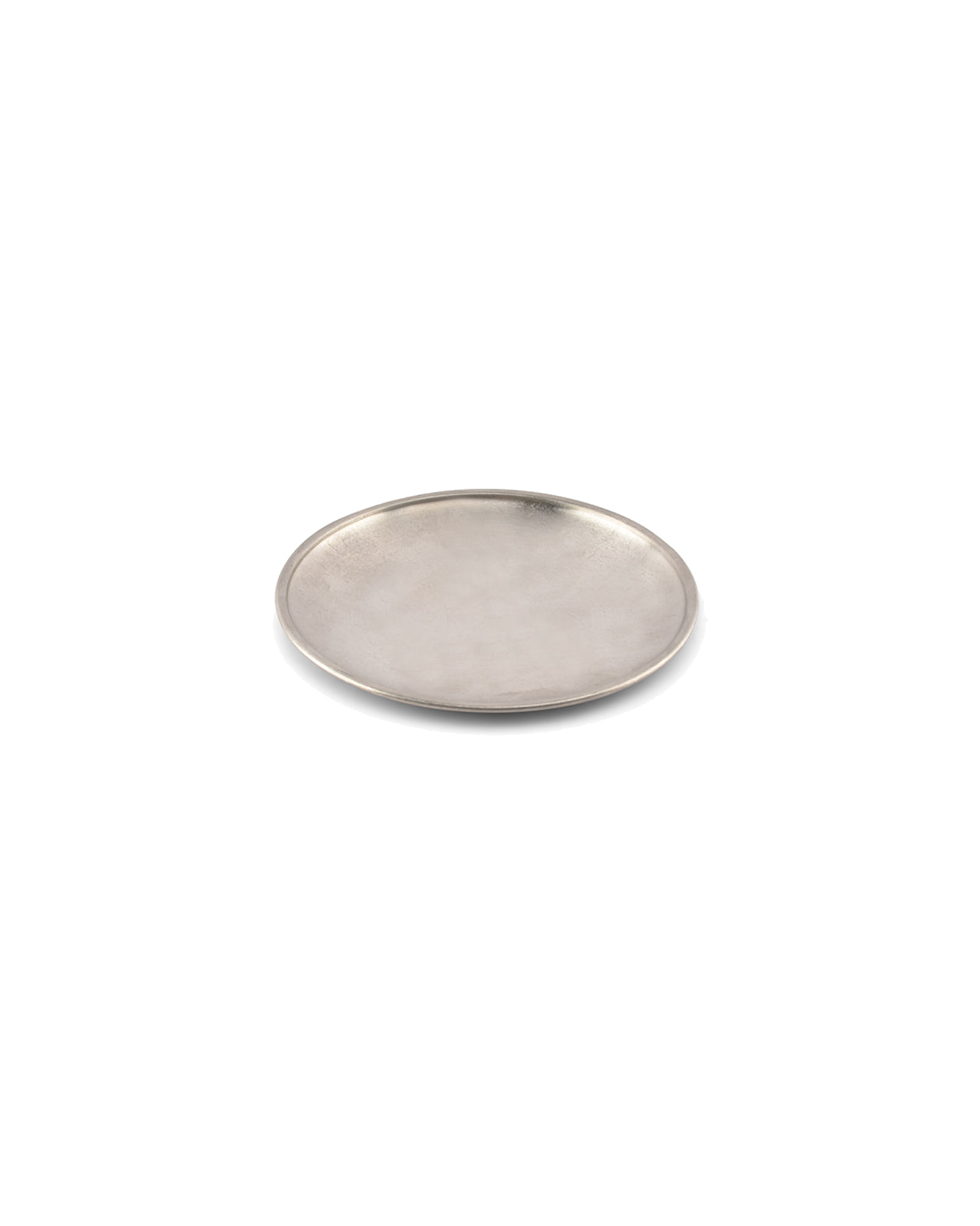 Serve Teller aus Edelstahl, Antiksilber, Ø 14 cm, Ansicht 3