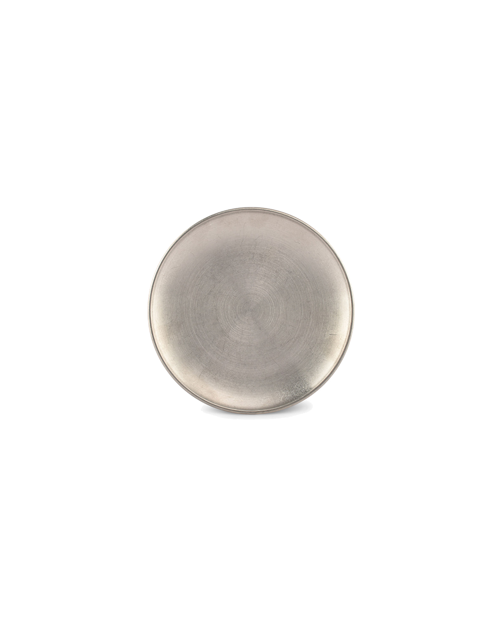 Serve Teller aus Edelstahl, Antiksilber, Ø 17 cm, Ansicht 2