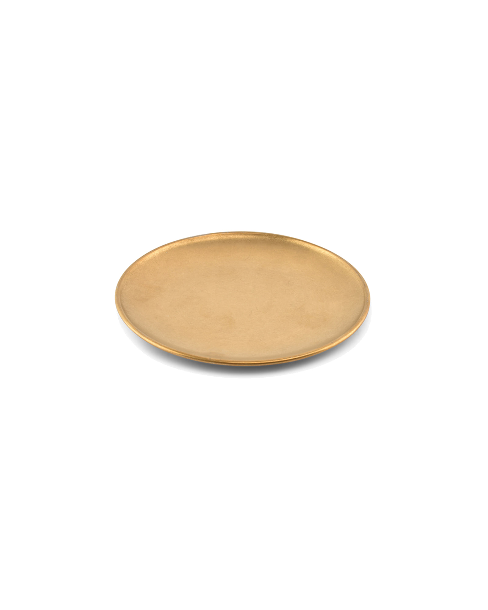 Serve Teller aus Edelstahl, Antikgold, Ø 17 cm, Ansicht 1