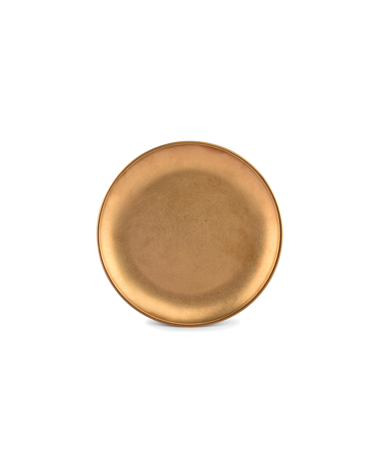 Serve Teller aus Edelstahl, Antikgold, Ø 20 cm, Ansicht 2