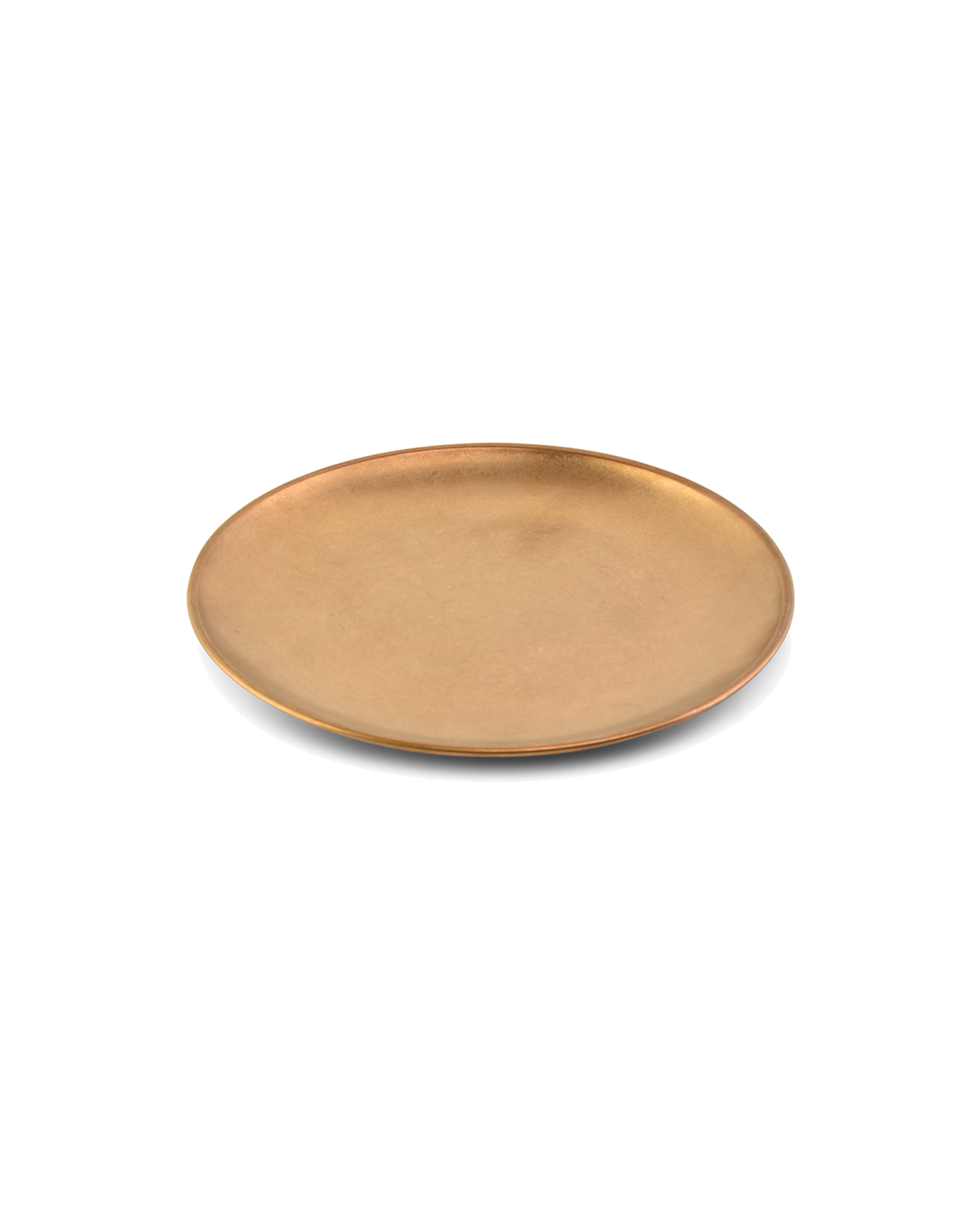 Serve Teller aus Edelstahl, Antikgold, Ø 20 cm, Ansicht 3