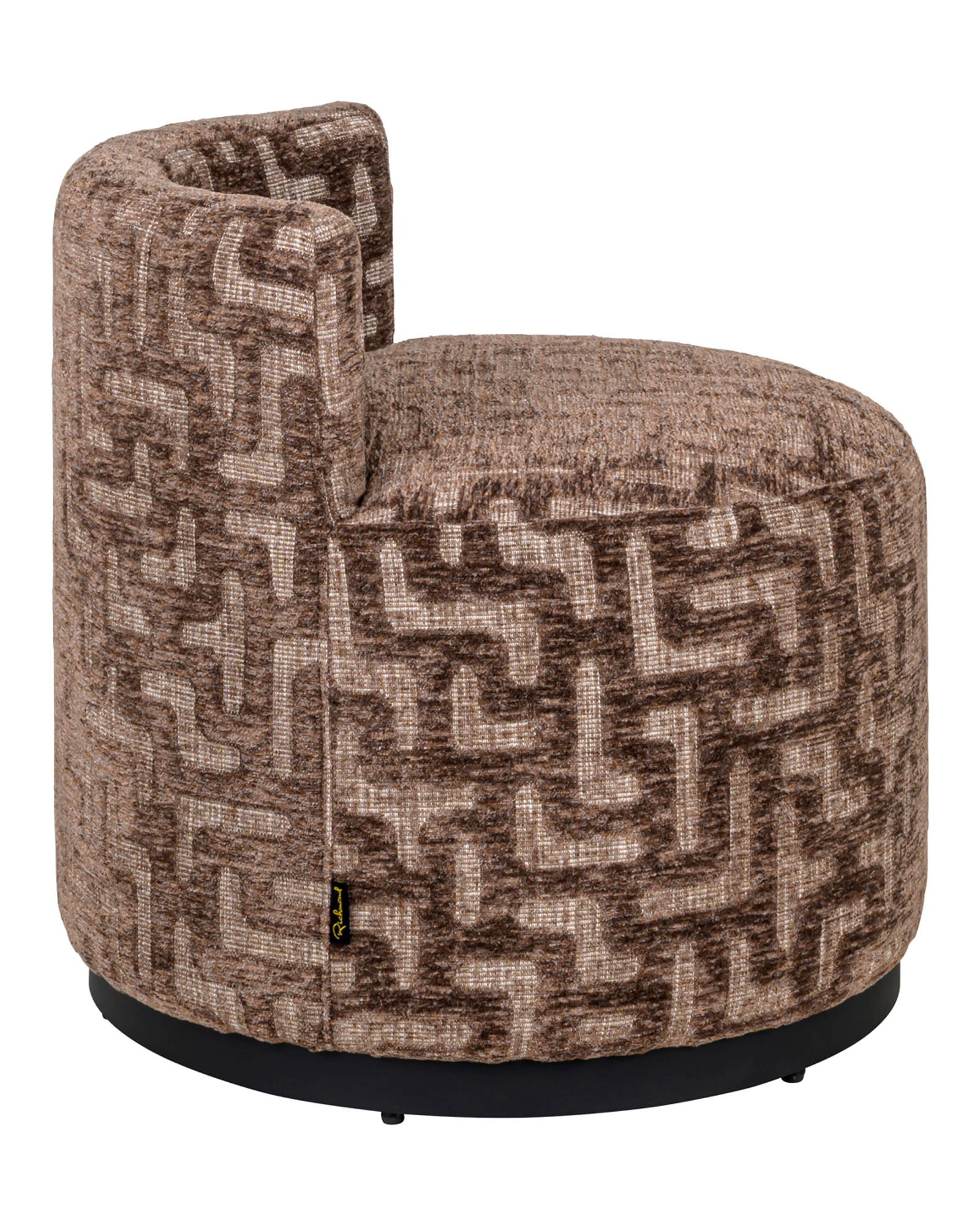 Sessel Franny, Brown labyrinth von Richmond Interiors, Produktansicht 4