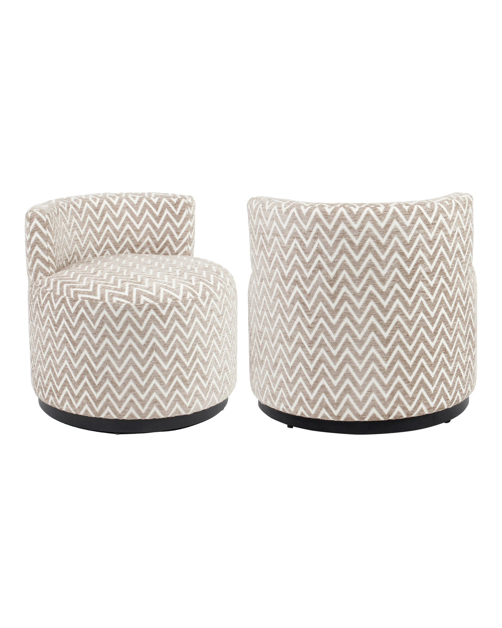 Sessel Franny, Sand chevron von Richmond Interiors, Produktansicht 2
