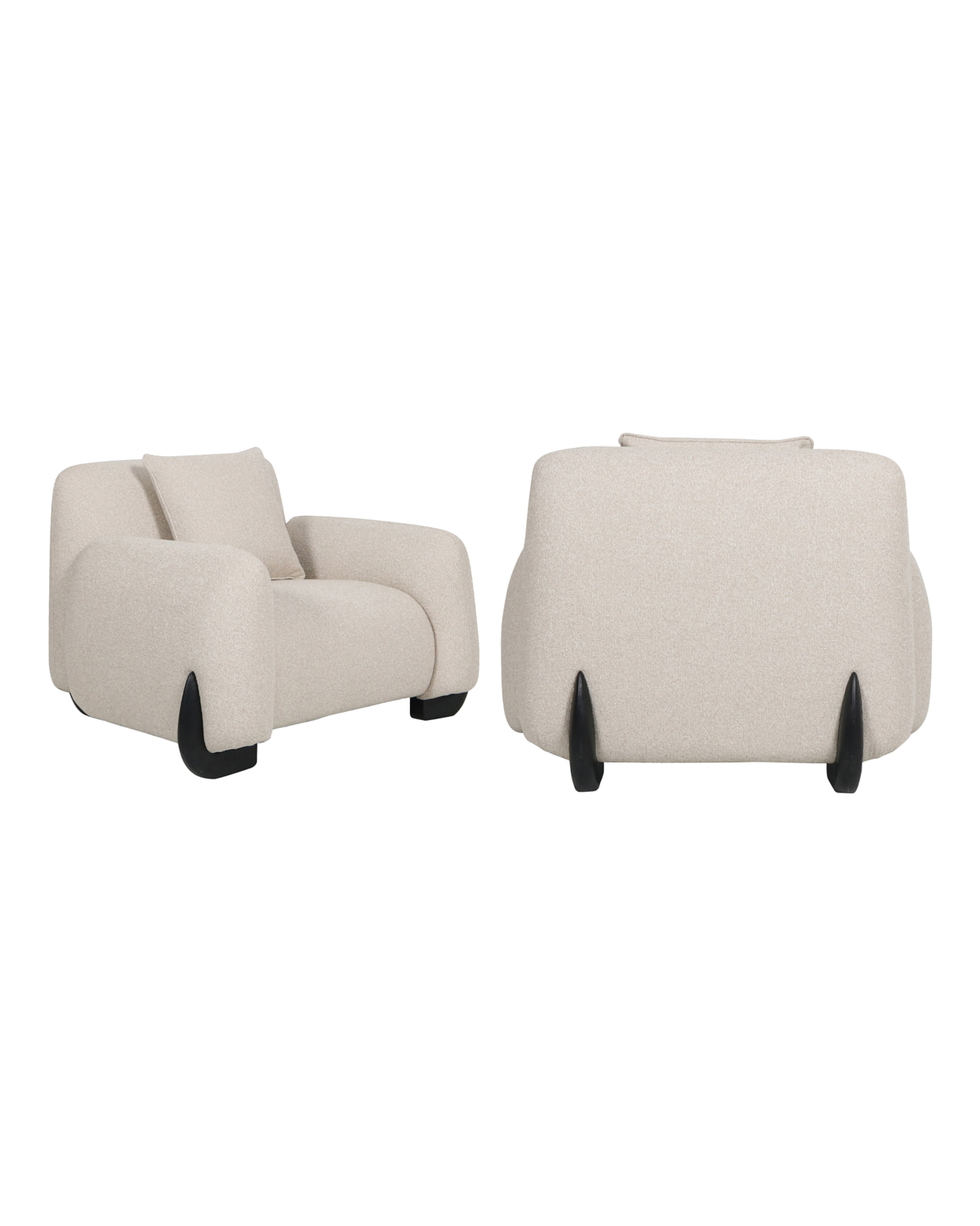 Sessel Godiva, Biscotti von Richmond Interiors, Produktansicht 3