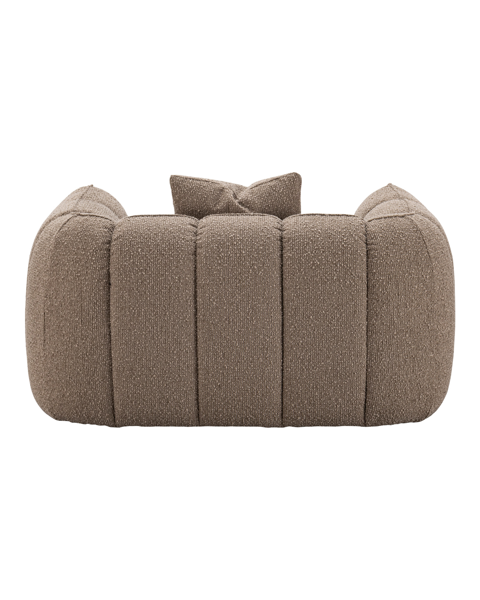 Sessel Hogan, Mocca chunky, feuerhemmend von Richmond Interiors, Produktansicht 5
