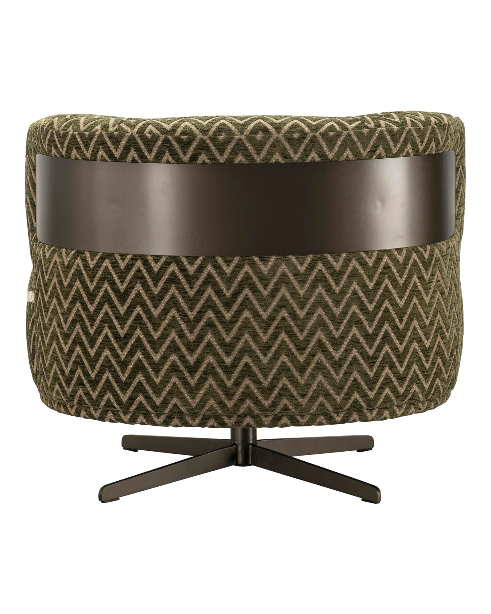 Sessel Lauren, Moss chevron, drehbar von Richmond Interiors, Produktansicht 5