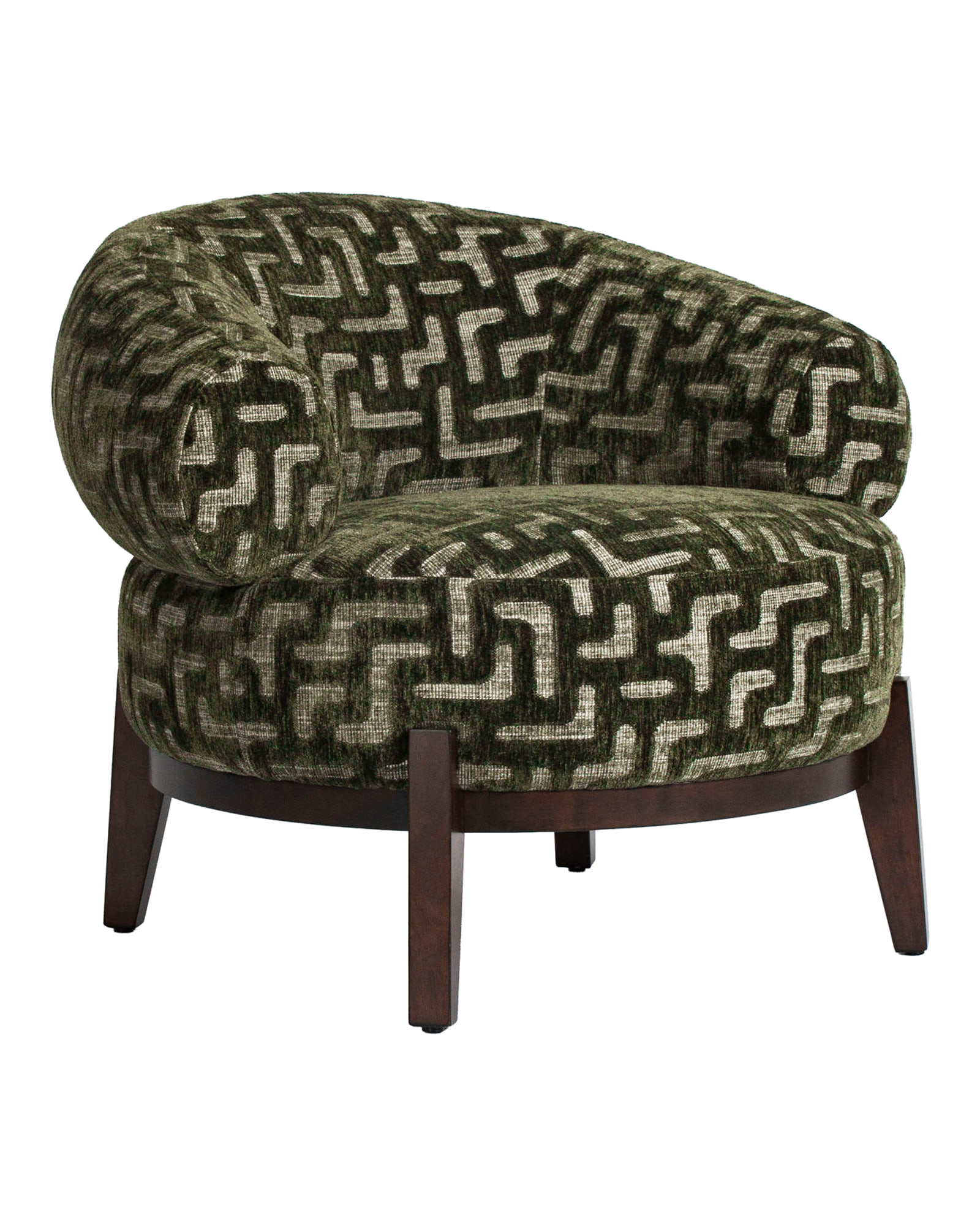 Sessel Montana, Moss Labyrinth von Richmond Interiors, Produktansicht 3